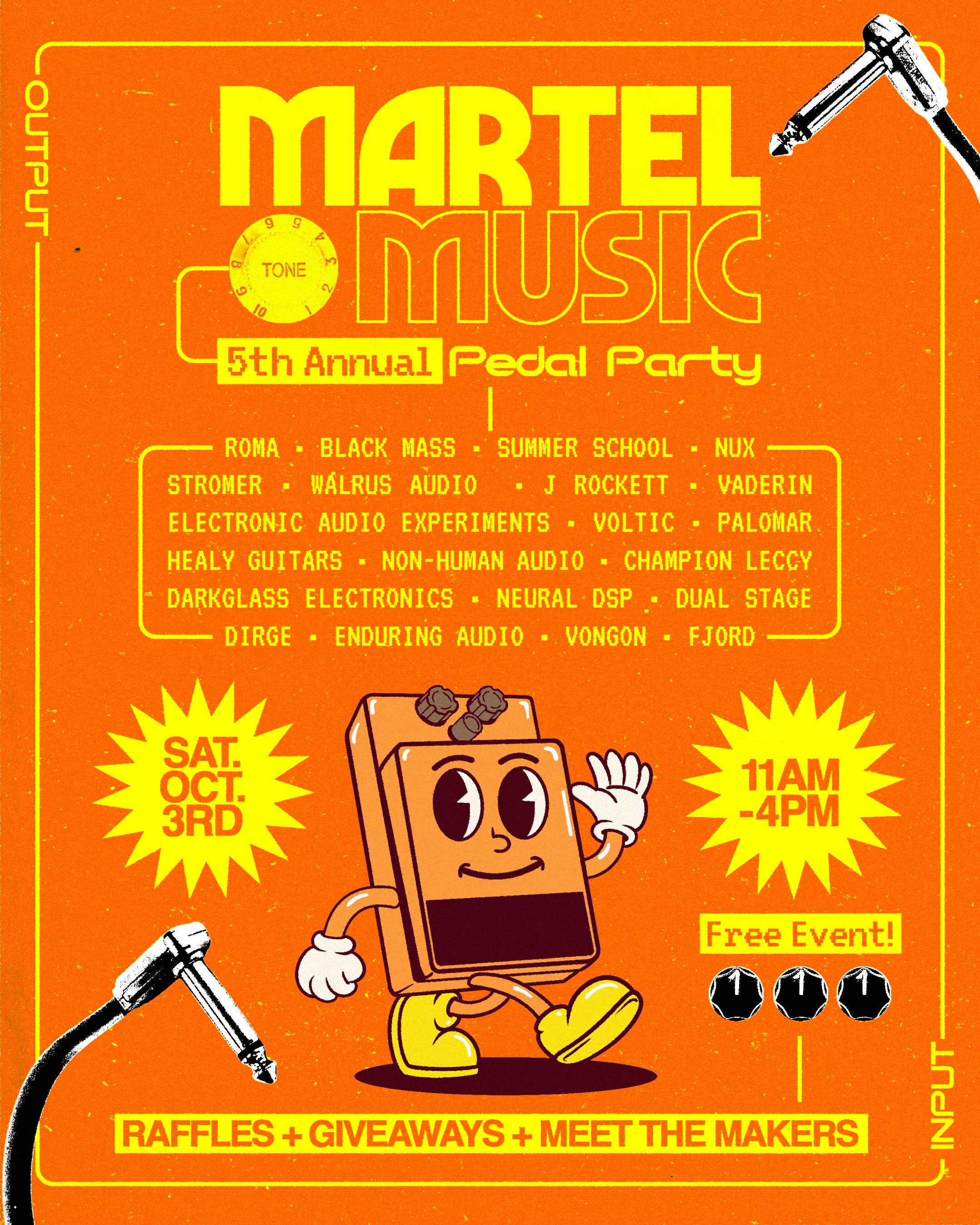 Come to the party! October 3rd, 11AM-4PM!