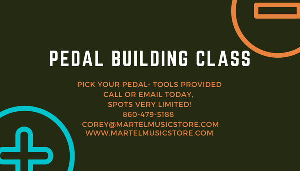 Pedal Building Class - November 7th - (Last of 2020)
