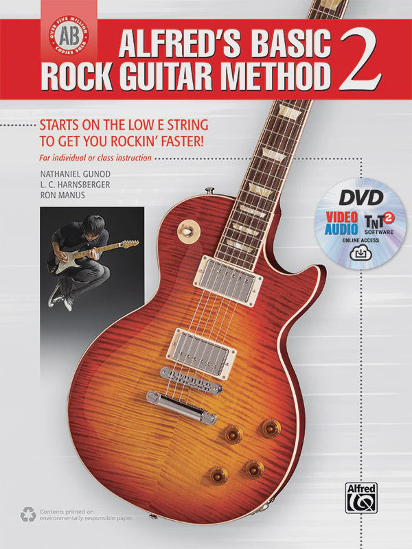 Alfred Basic Rock Guitar Method Book 2