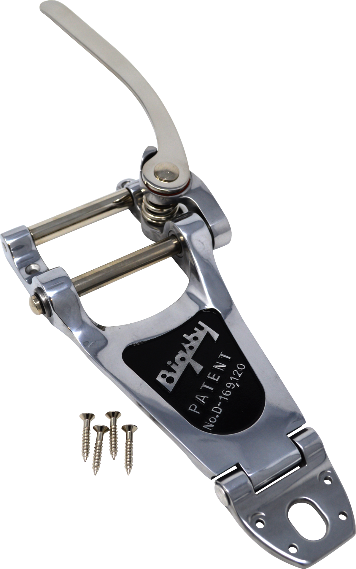 Bigsby B7 Vibrato Tailpiece, Polished Aluminum, Open Box