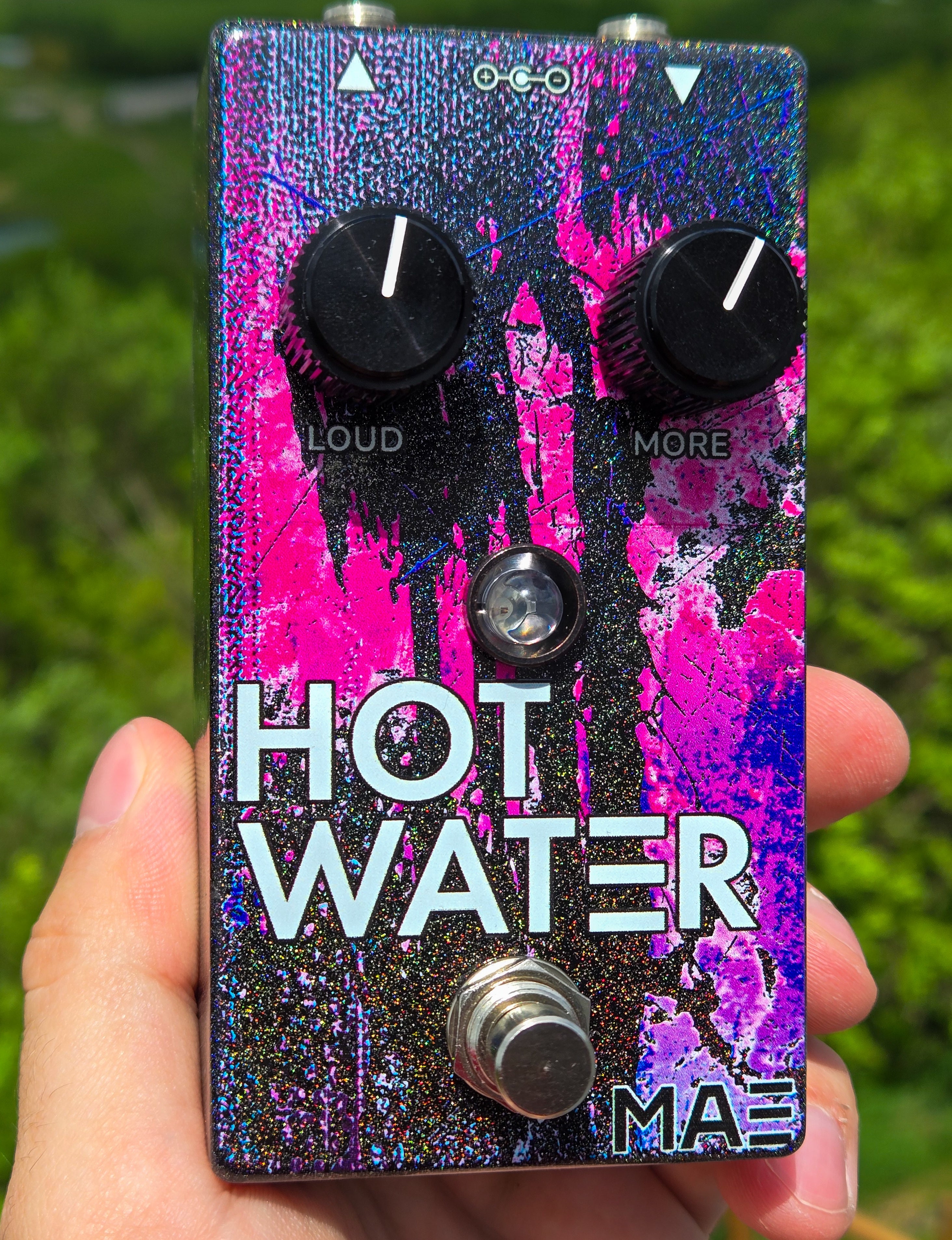Mask Audio Electronics Hot Water- Black