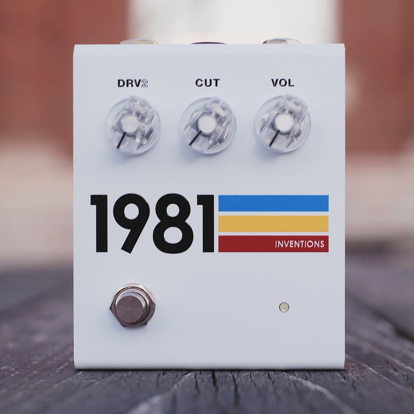 1981 Inventions DRV No3 Overdrive Pedal - White