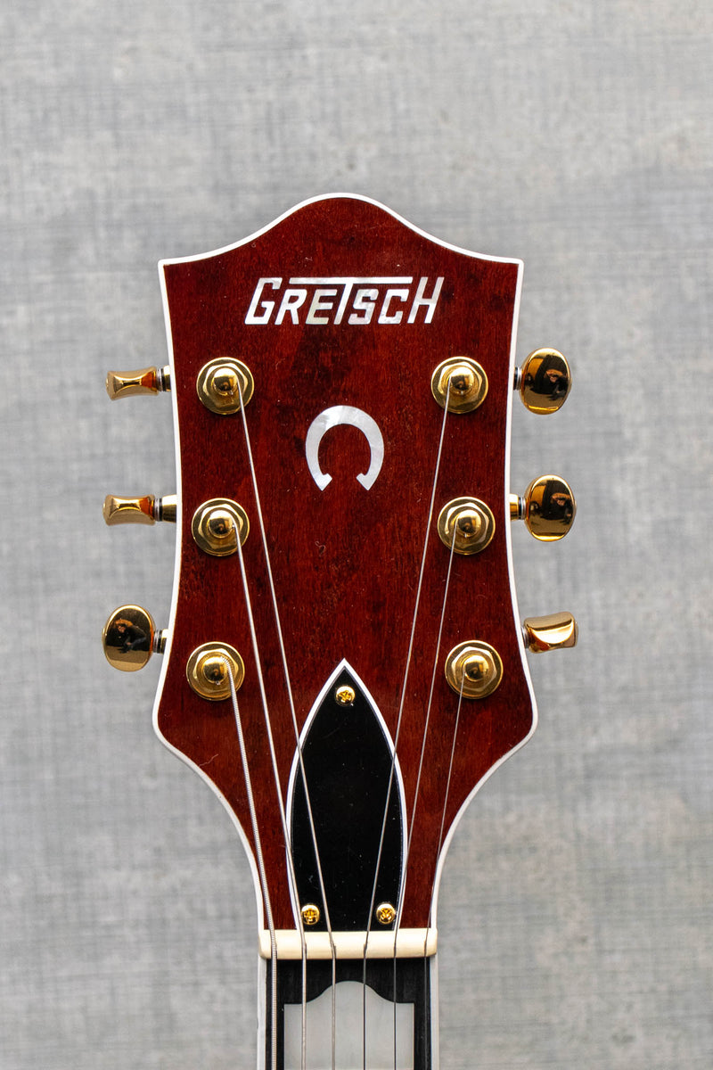 Gretsch G6120TG-DS PE Nashville Hollow Body DS with String-Thru Bigsby Roundup Orange
