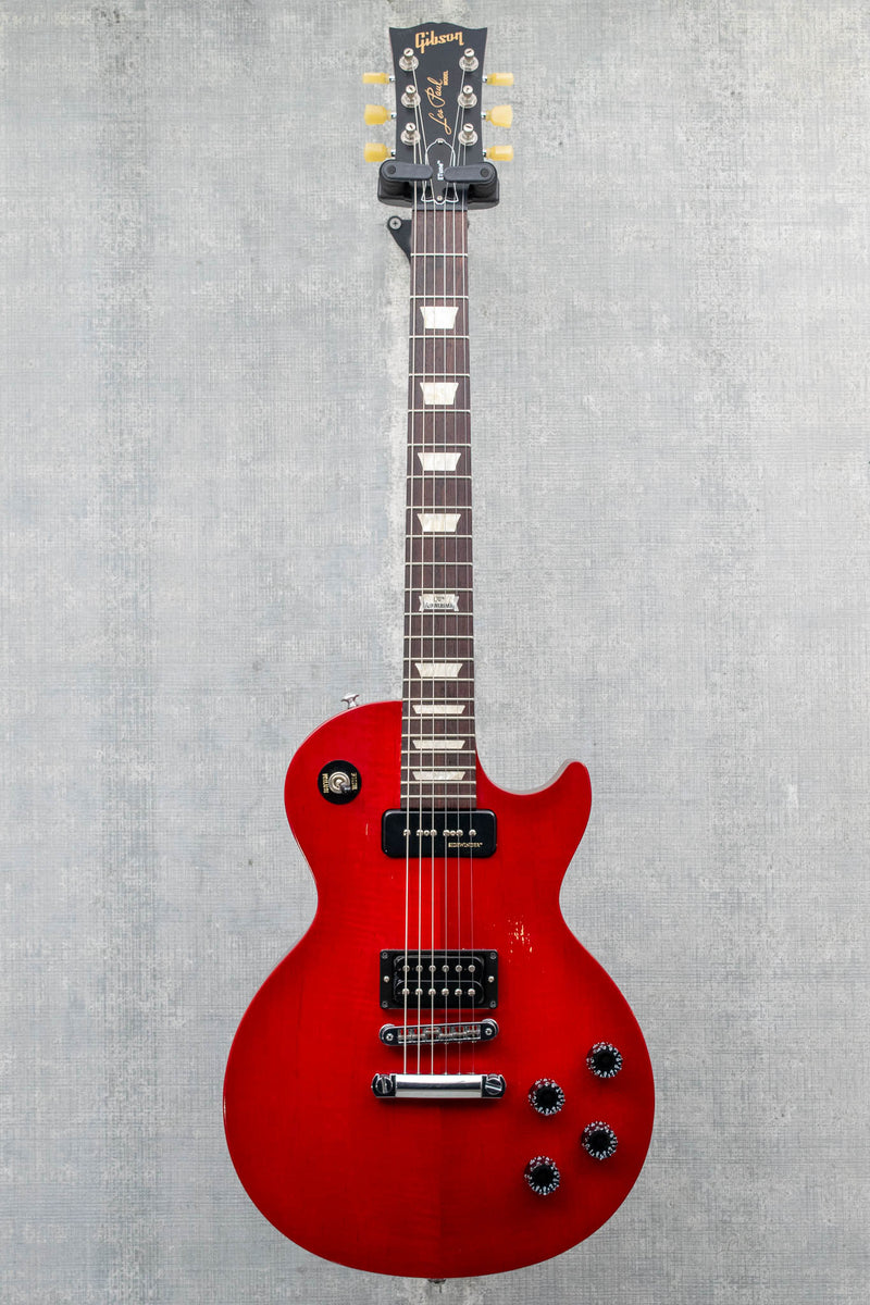 Used Gibson Les Paul Futura Min-ETune Electric Guitar (2014)-Brilliant Red