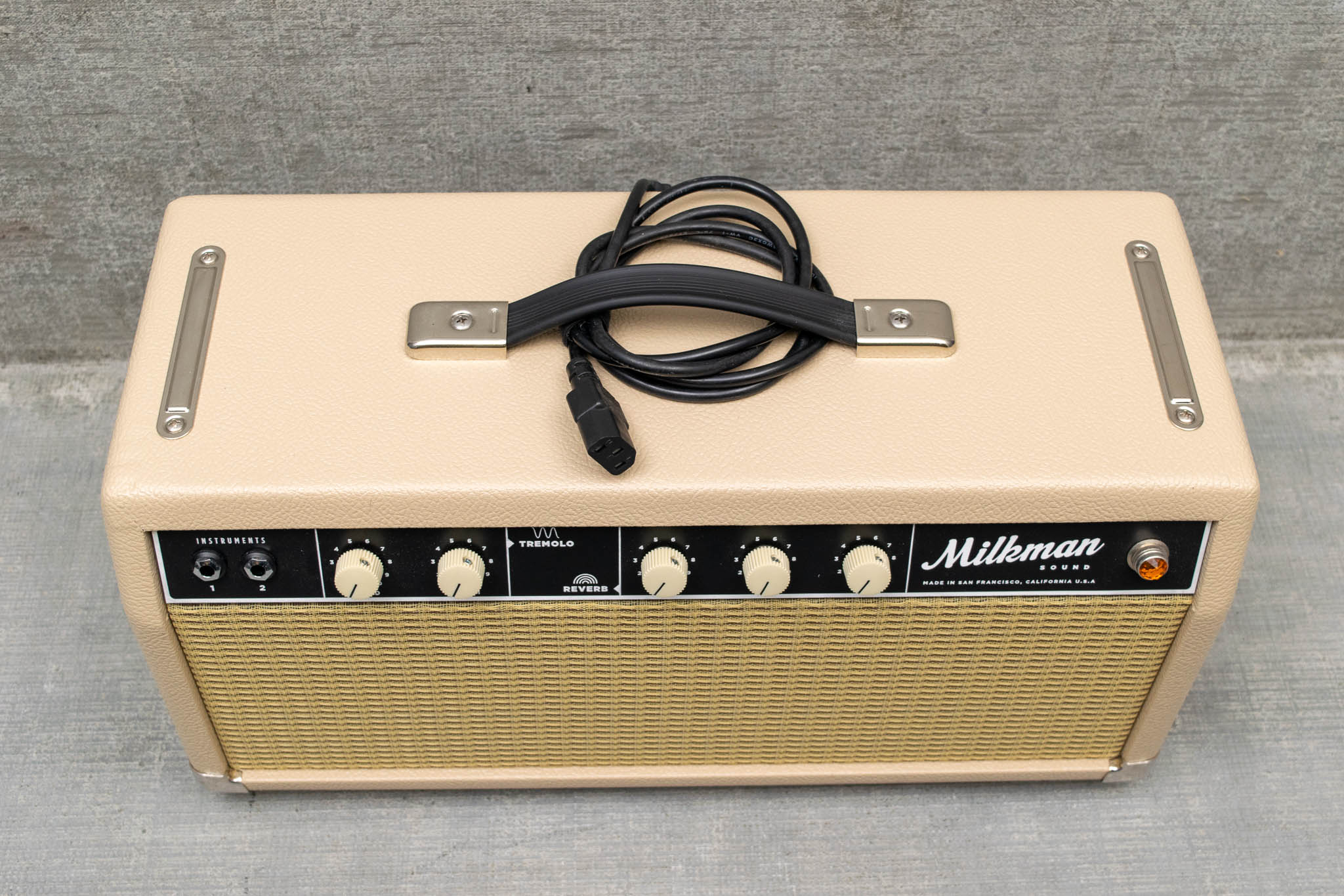 Used Milkman Reverb Unit Head - Tan