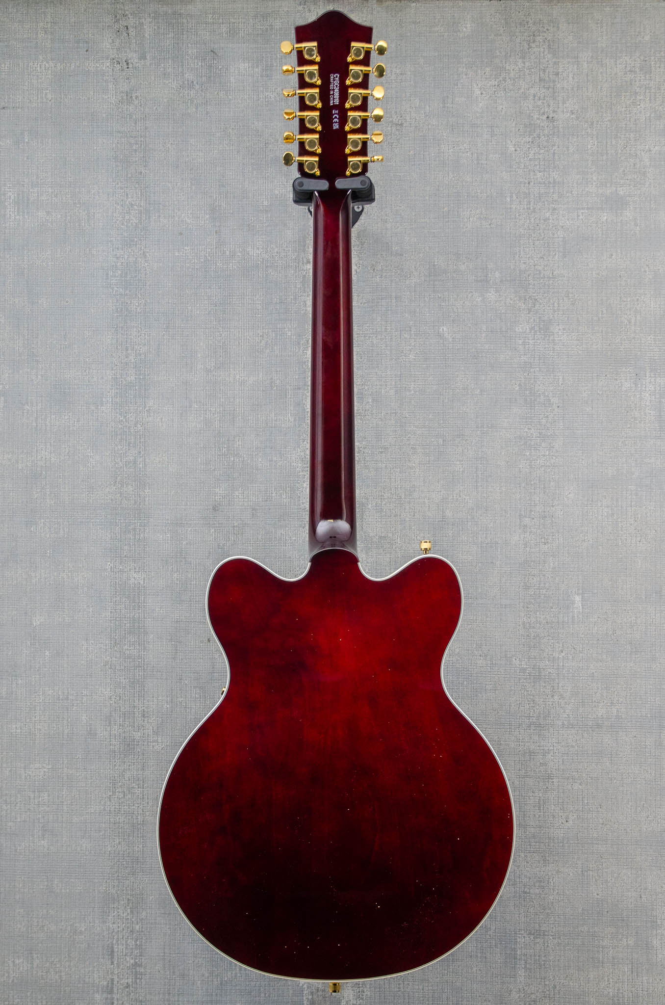 Gretsch G5422G-12 Electromatic Classic Hollow Body Double-Cut 12-String Walnut Stain Gold Hardware Guitar