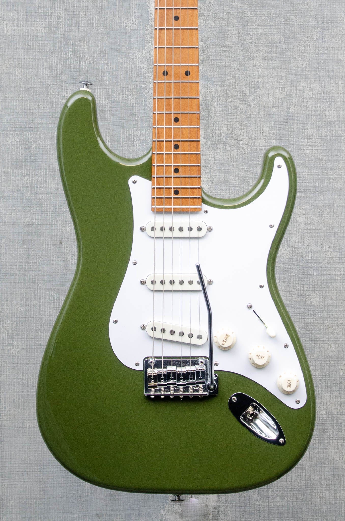 Used Suhr Custom Classic SSS- Forest Green