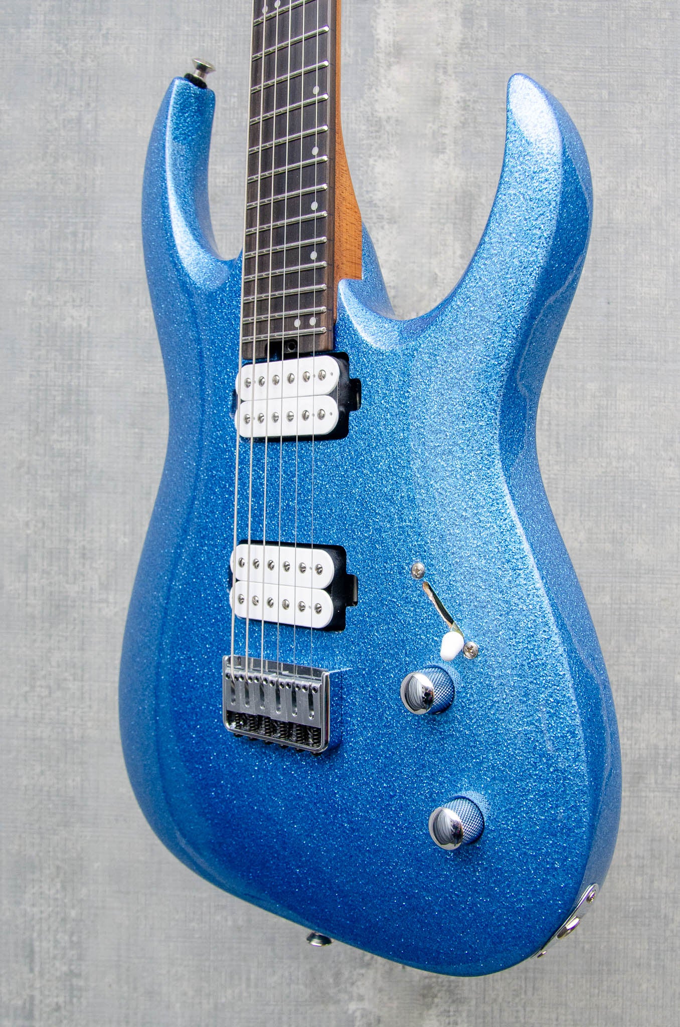 Jackson Pro Series Signature Misha Mansoor Juggernaut HT6 Blue Sparkle MINT