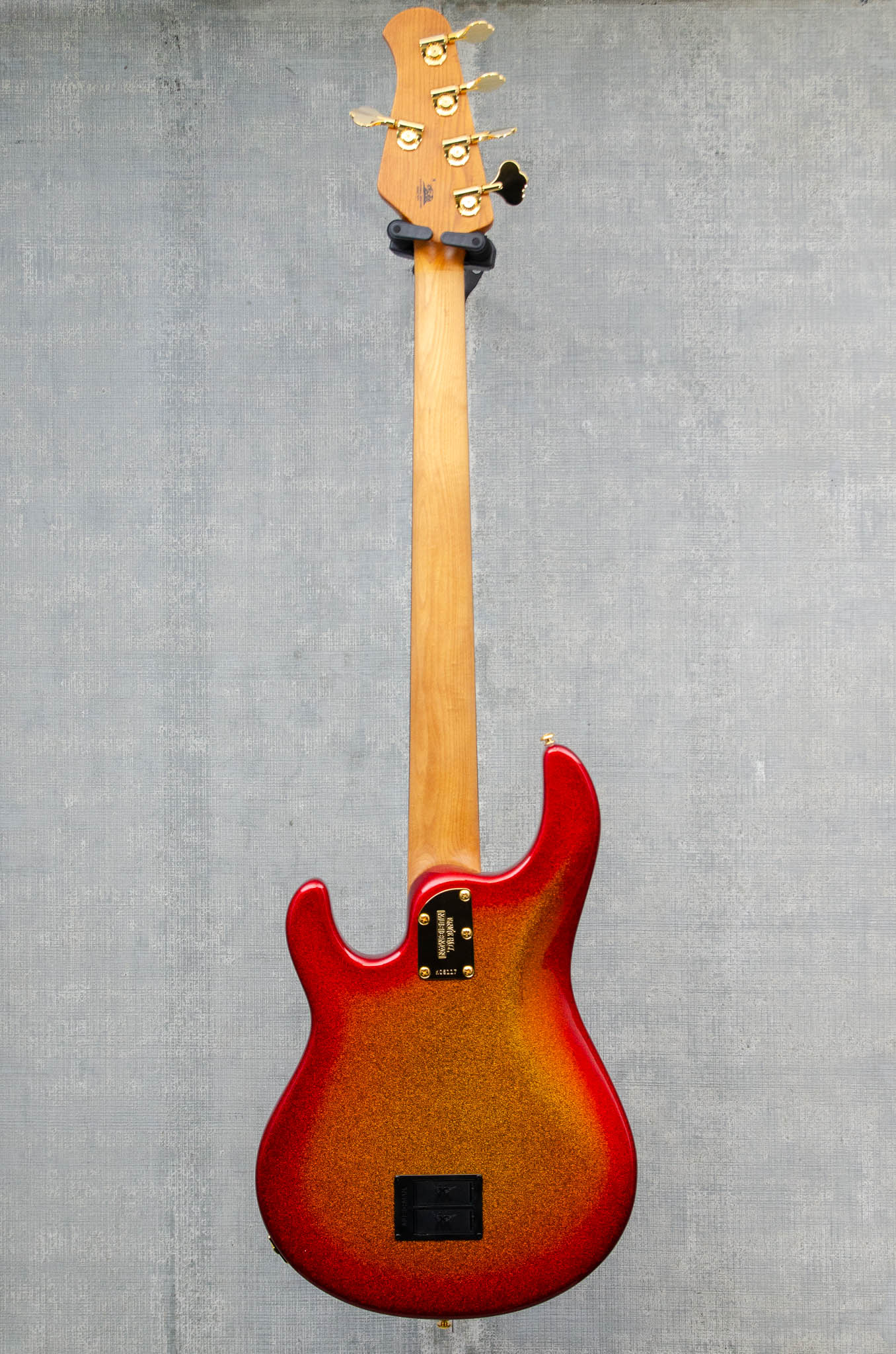 Ernie Ball Music Man StingRay 5H Special in Cherry Punch Bass MINT