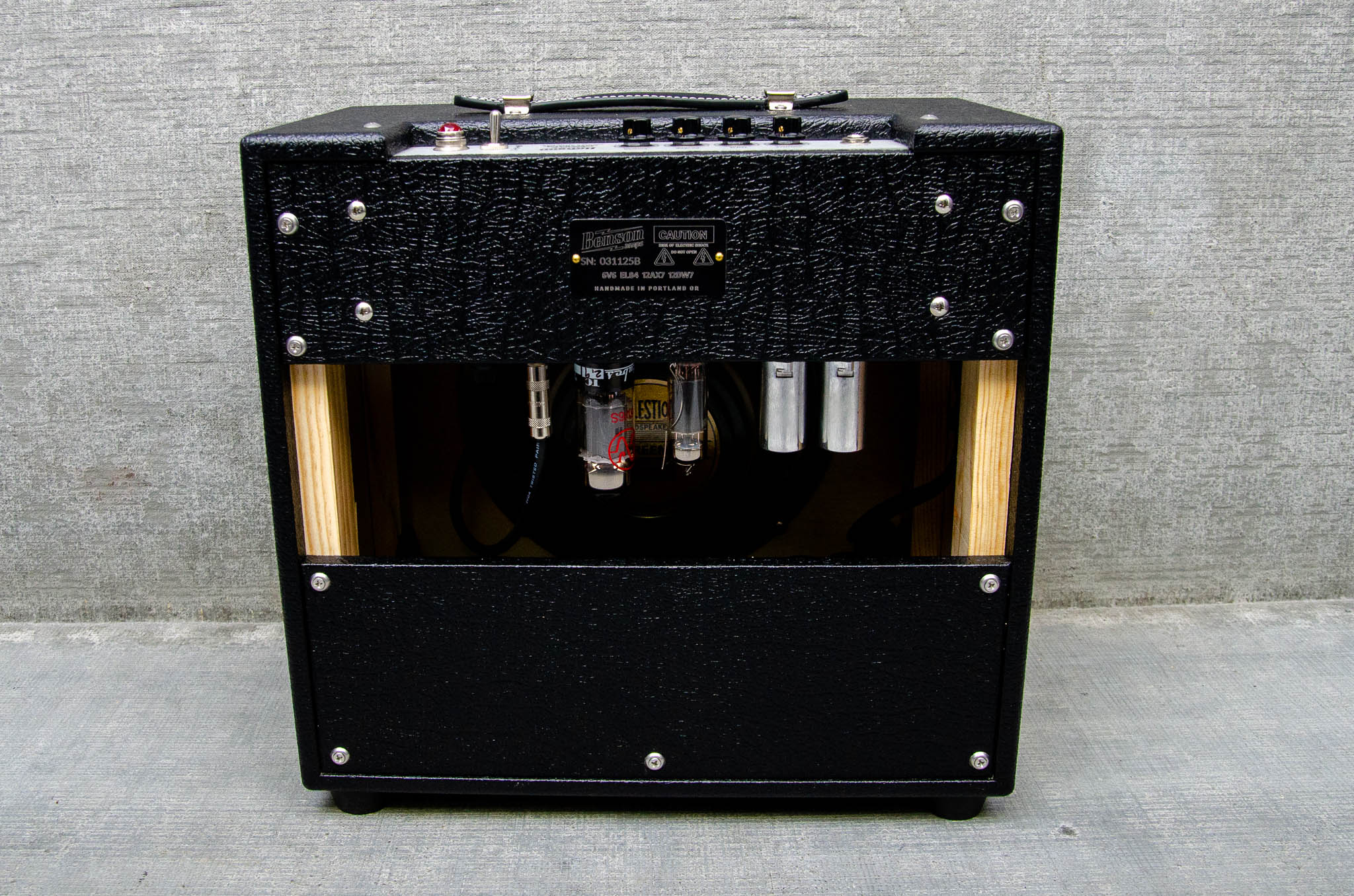 Benson Amps Vinny Reverb Black/Silver