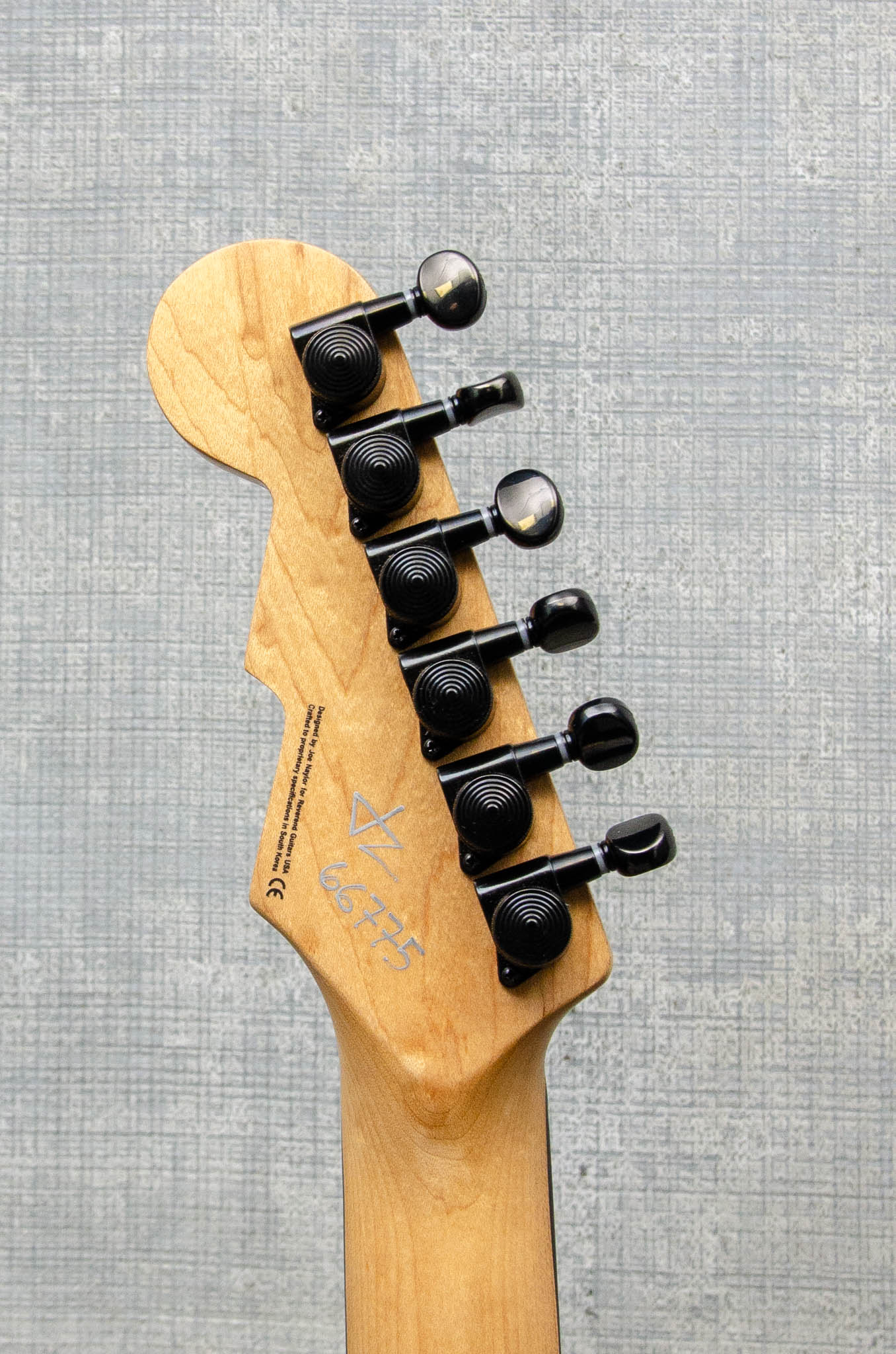 Reverend Charger RA Blackout