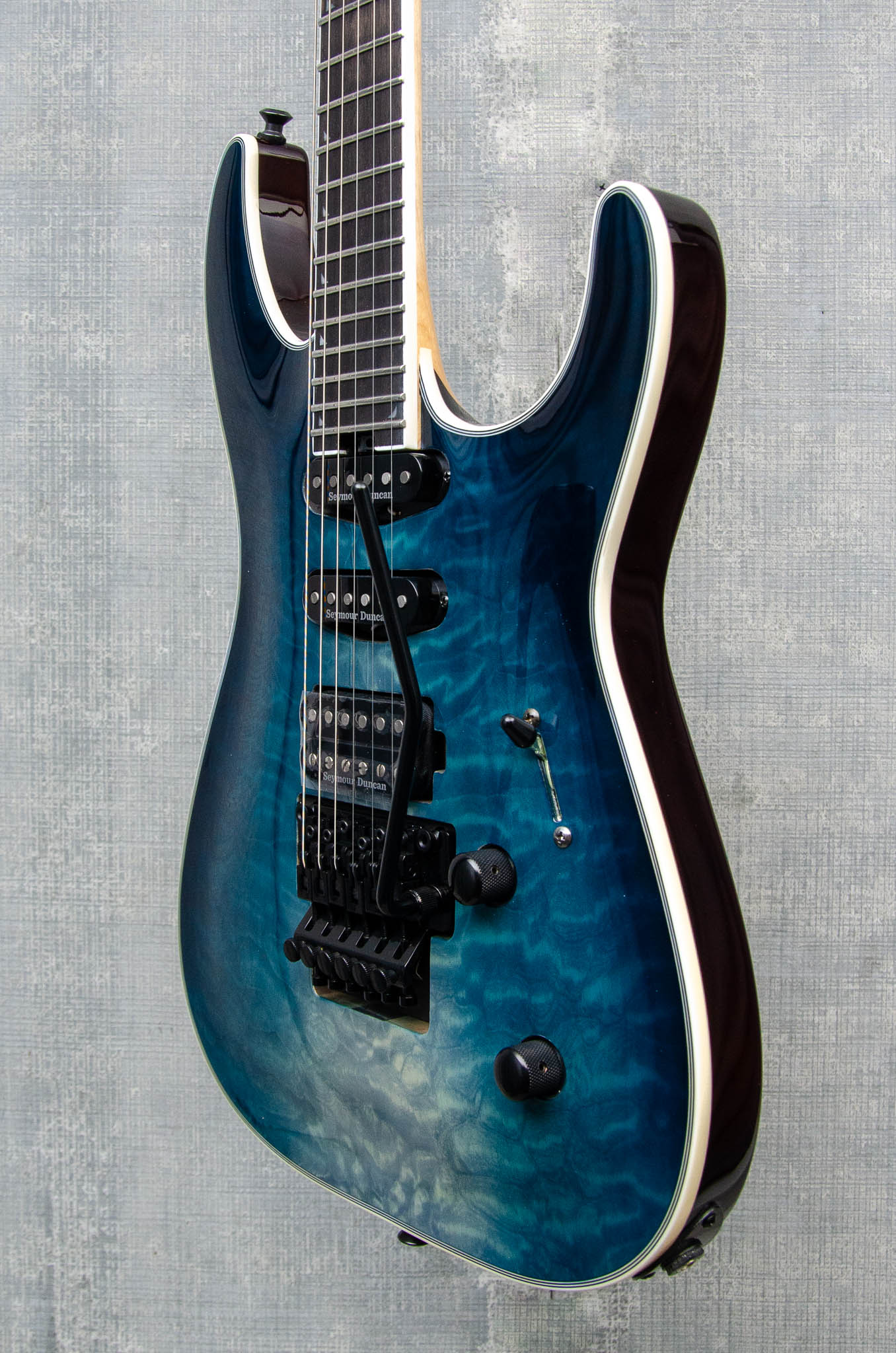 Jackson Pro Plus Series Soloist SLA3Q Polar Burst