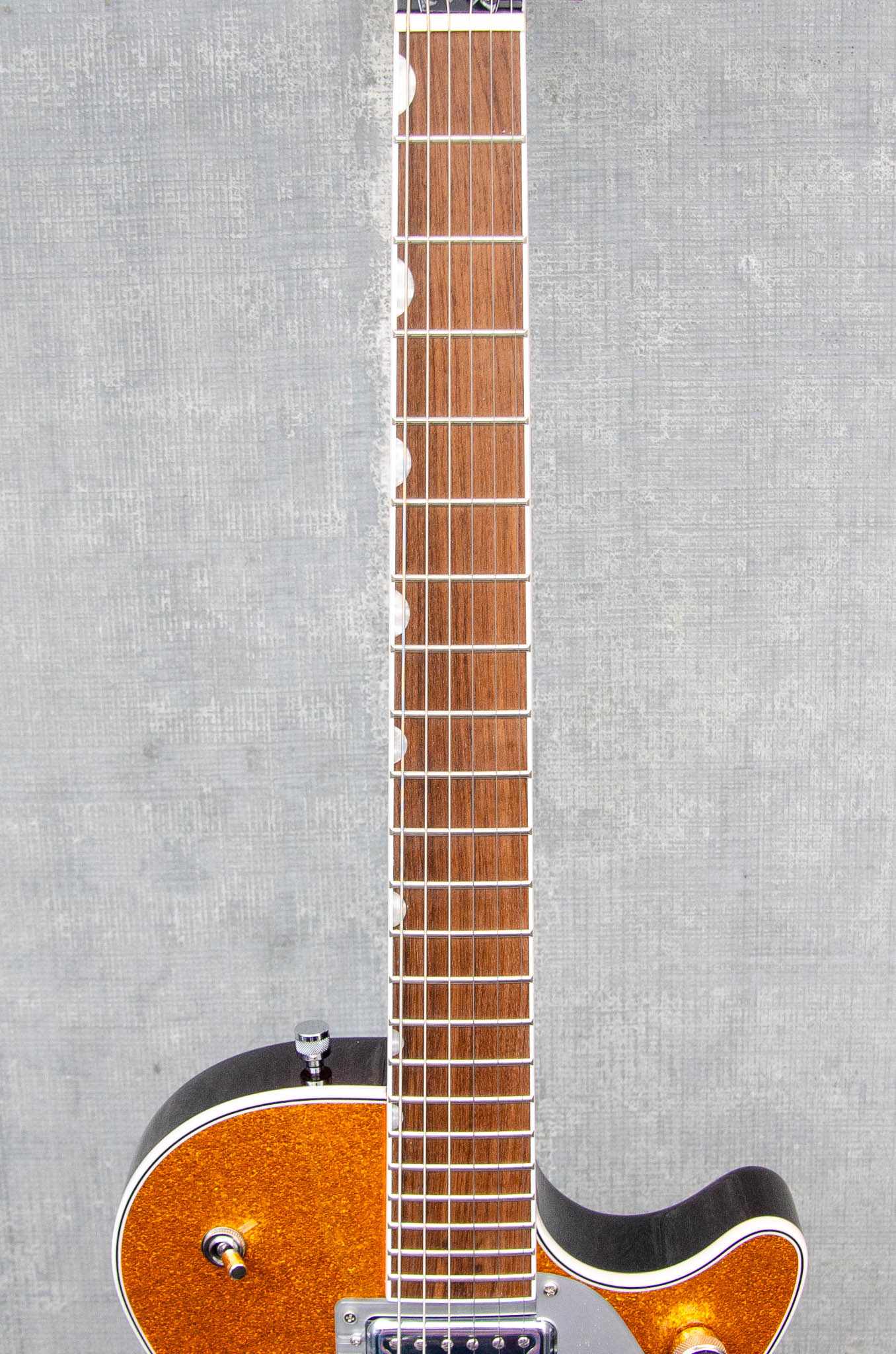 Used Gretsch G5230T Electromatic Sparkle Jet FT Single-Cut with Bigsby Gold Sparkle Demo Model