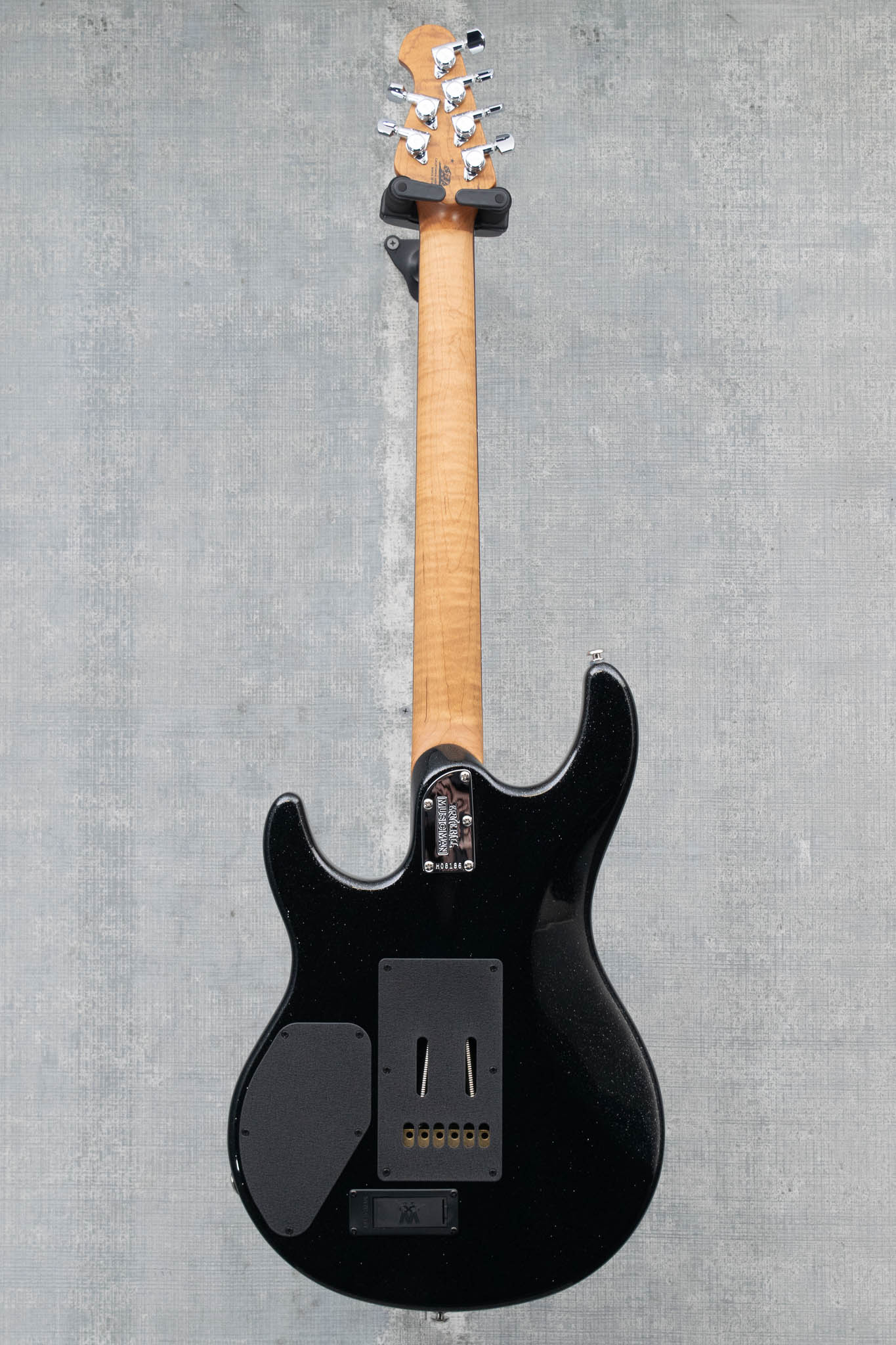 Ernie Ball Music Man Luke 4 HH - Black Sparkle
