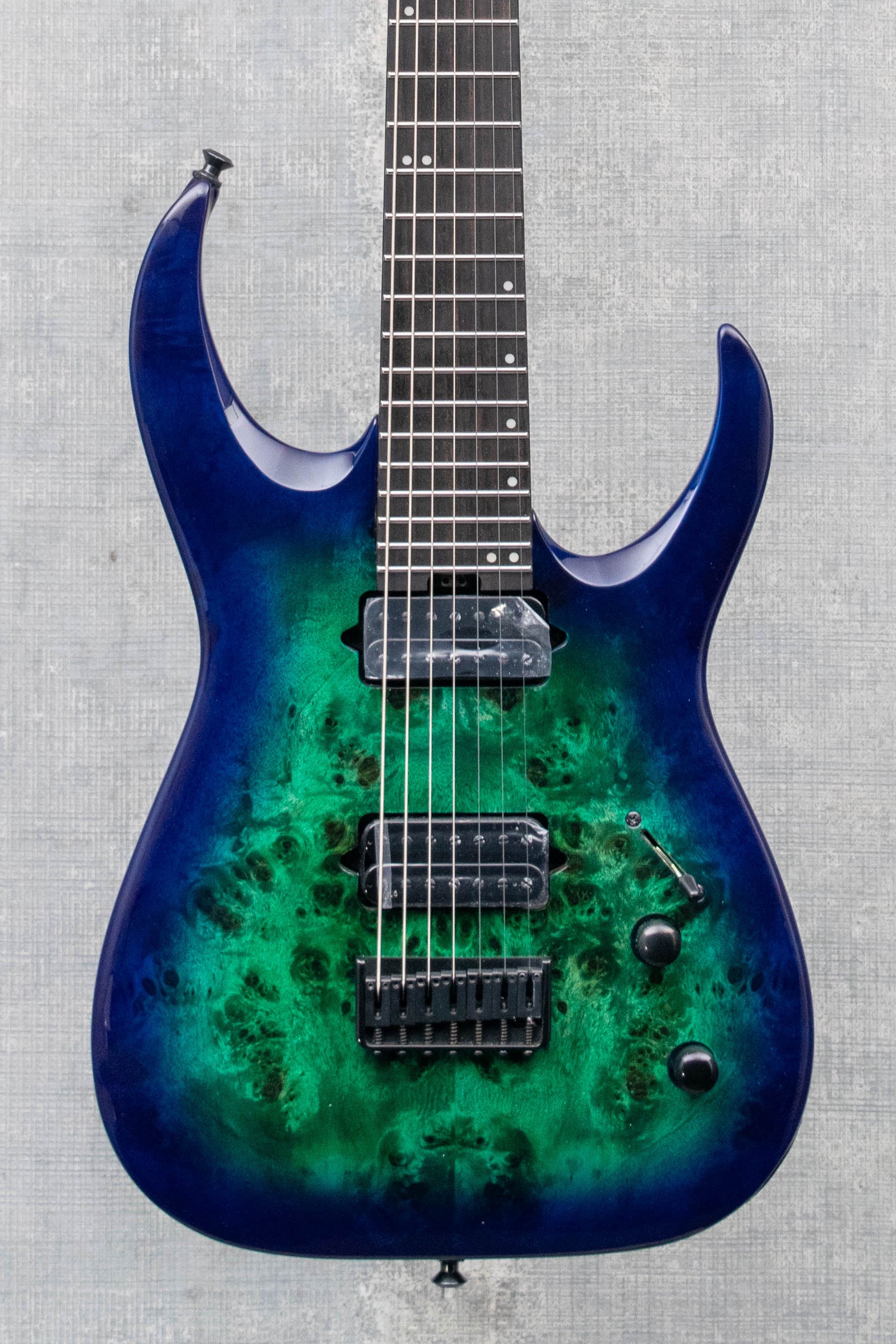 Jackson Pro Series Signature Misha Mansoor Juggernaut HT7P Chlorine Burst Mint