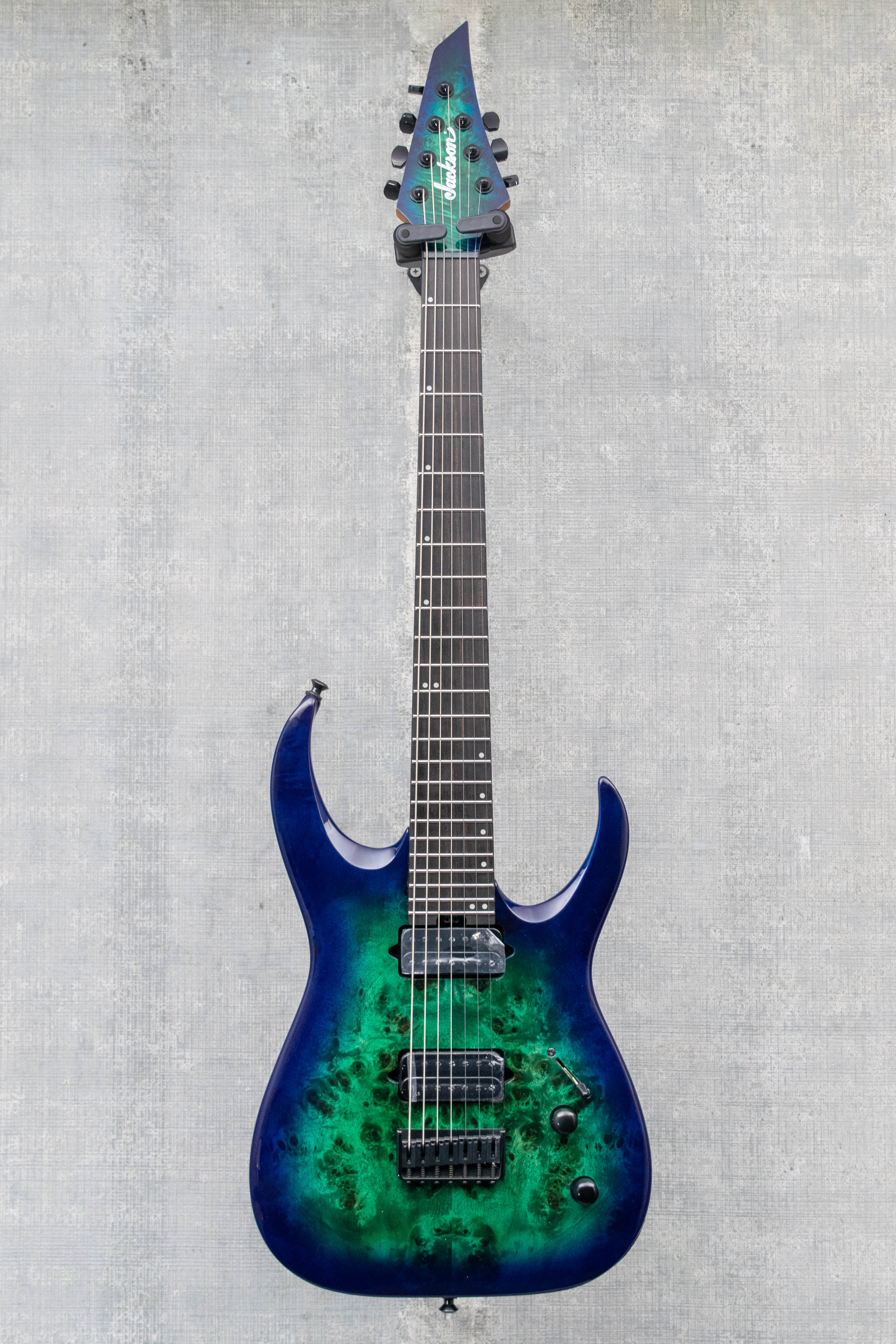 Jackson Pro Series Signature Misha Mansoor Juggernaut HT7P Chlorine Burst Mint