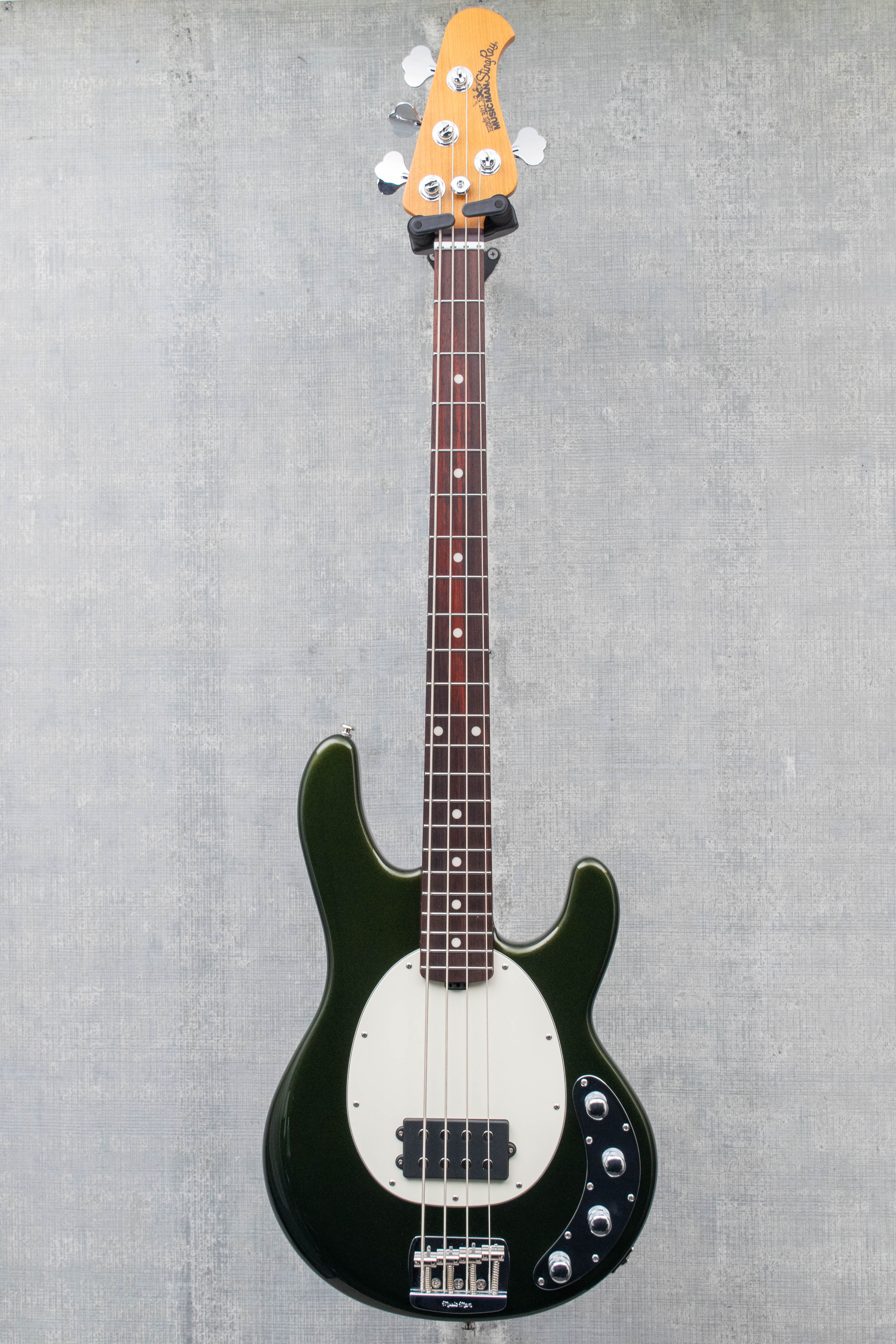 Used Ernie Ball Music Man StingRay Special H Fallout Green Mint
