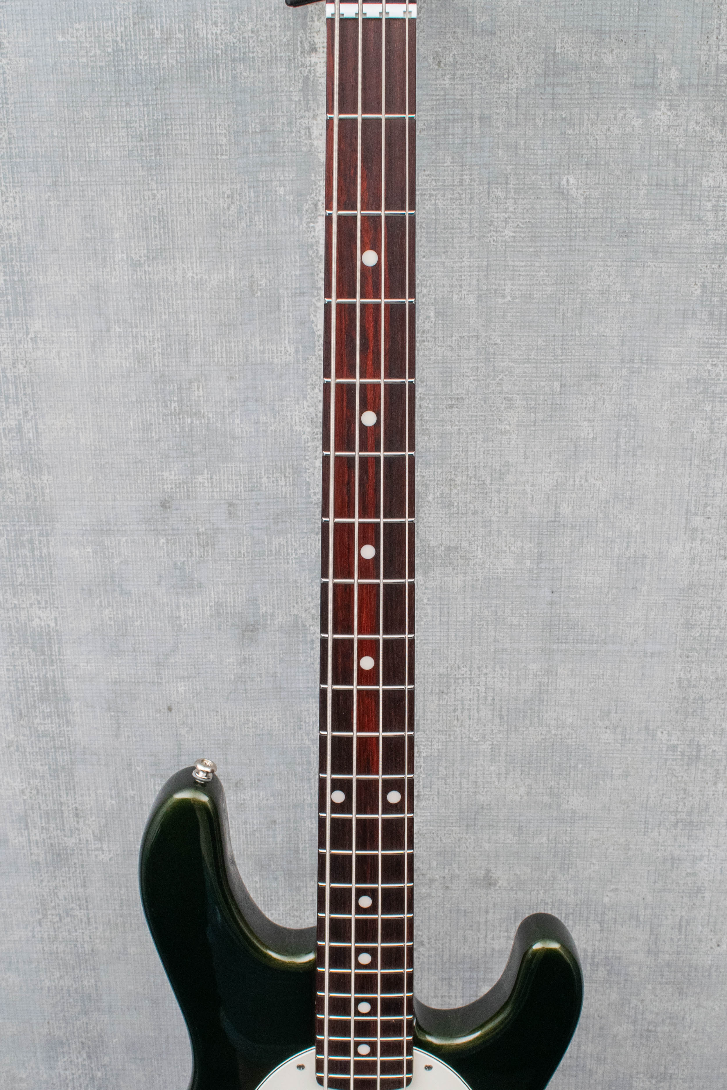 Used Ernie Ball Music Man StingRay Special H Fallout Green Mint
