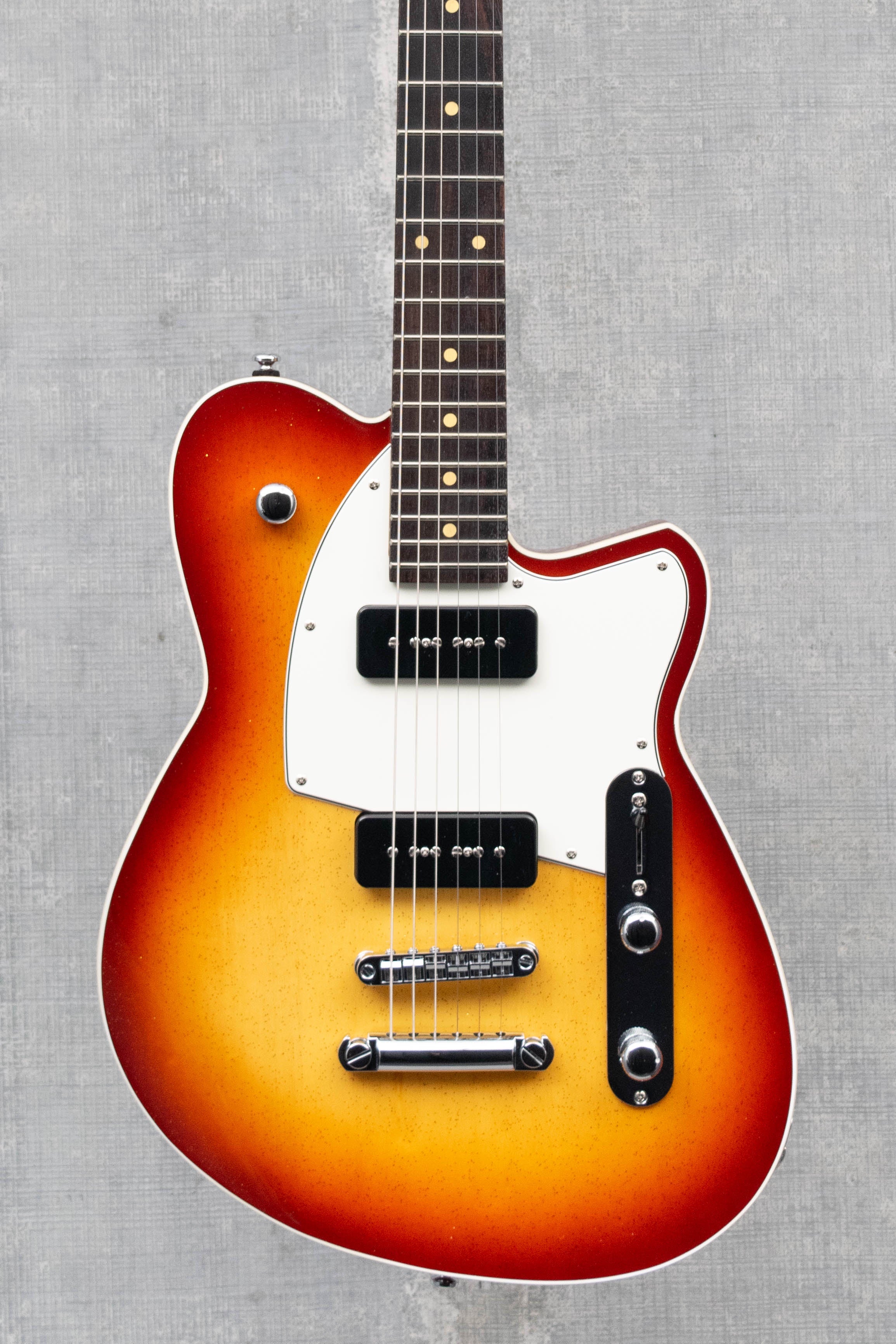 Reverend Charger 290 Fire Burst Sparkle Guitar