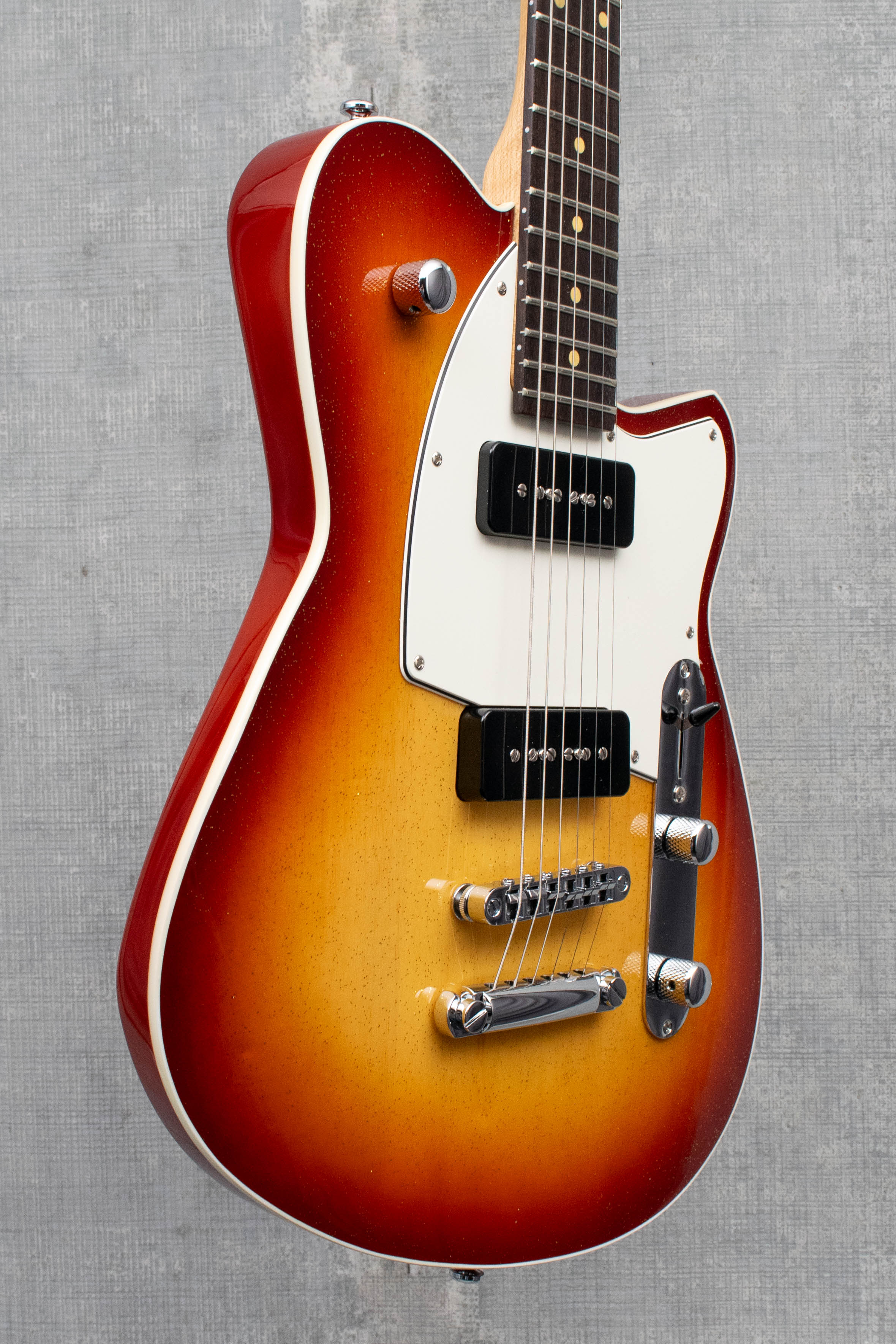 Reverend Charger 290 Fire Burst Sparkle Guitar