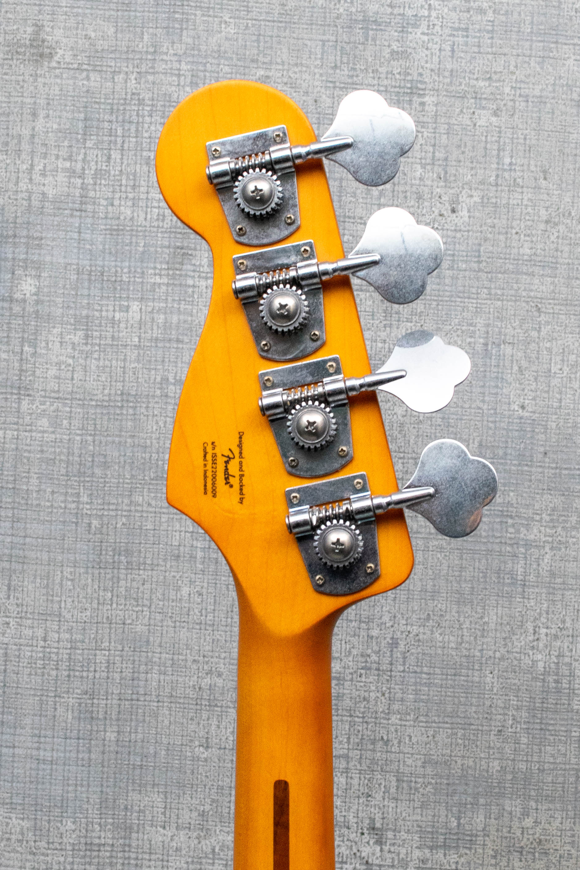 Used Squier 40th Anniversary Jazz Bass Satin Sea Foam Green