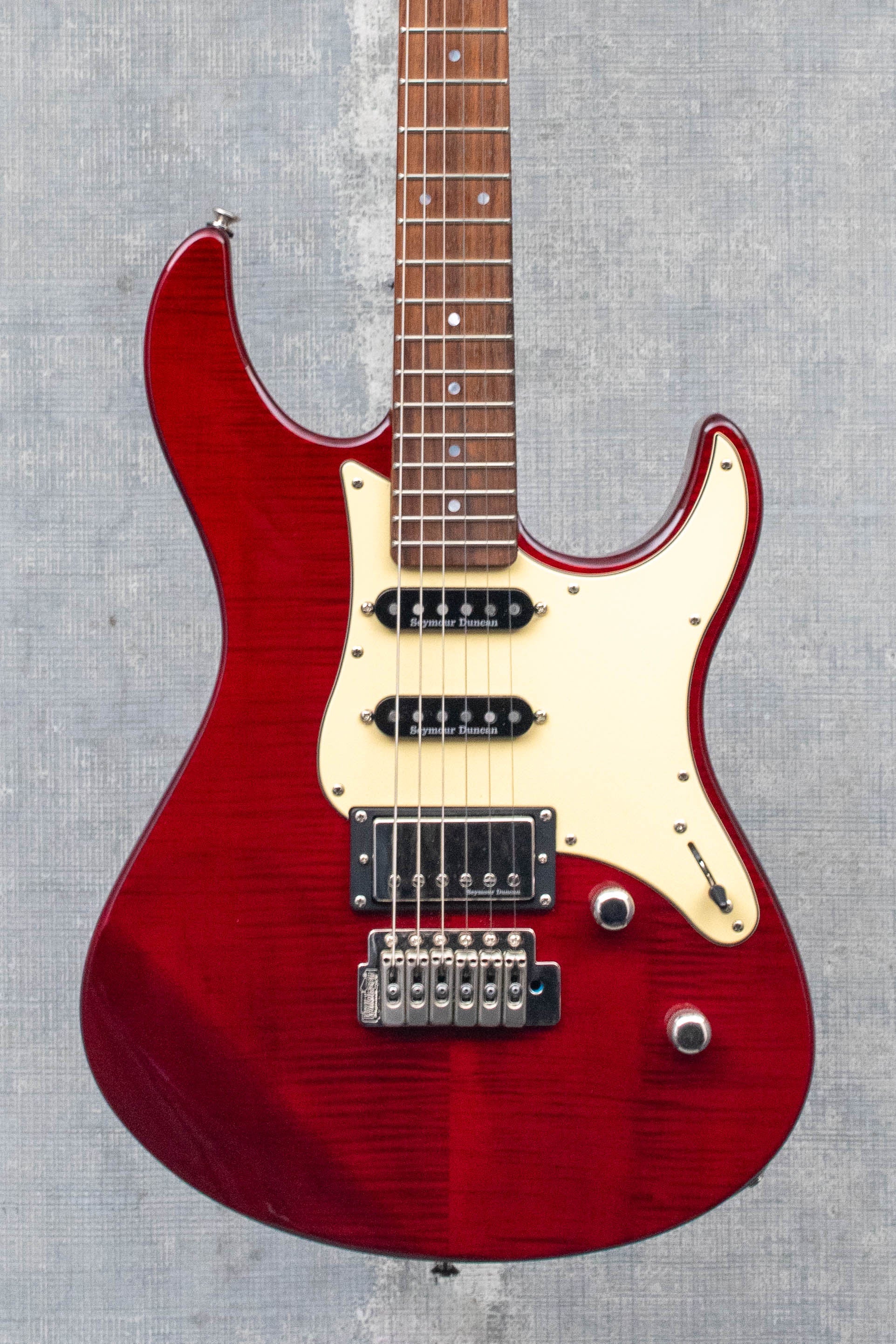 Used Yamaha Pacifica PAC612VIIFMX Electric Guitar Fired Red