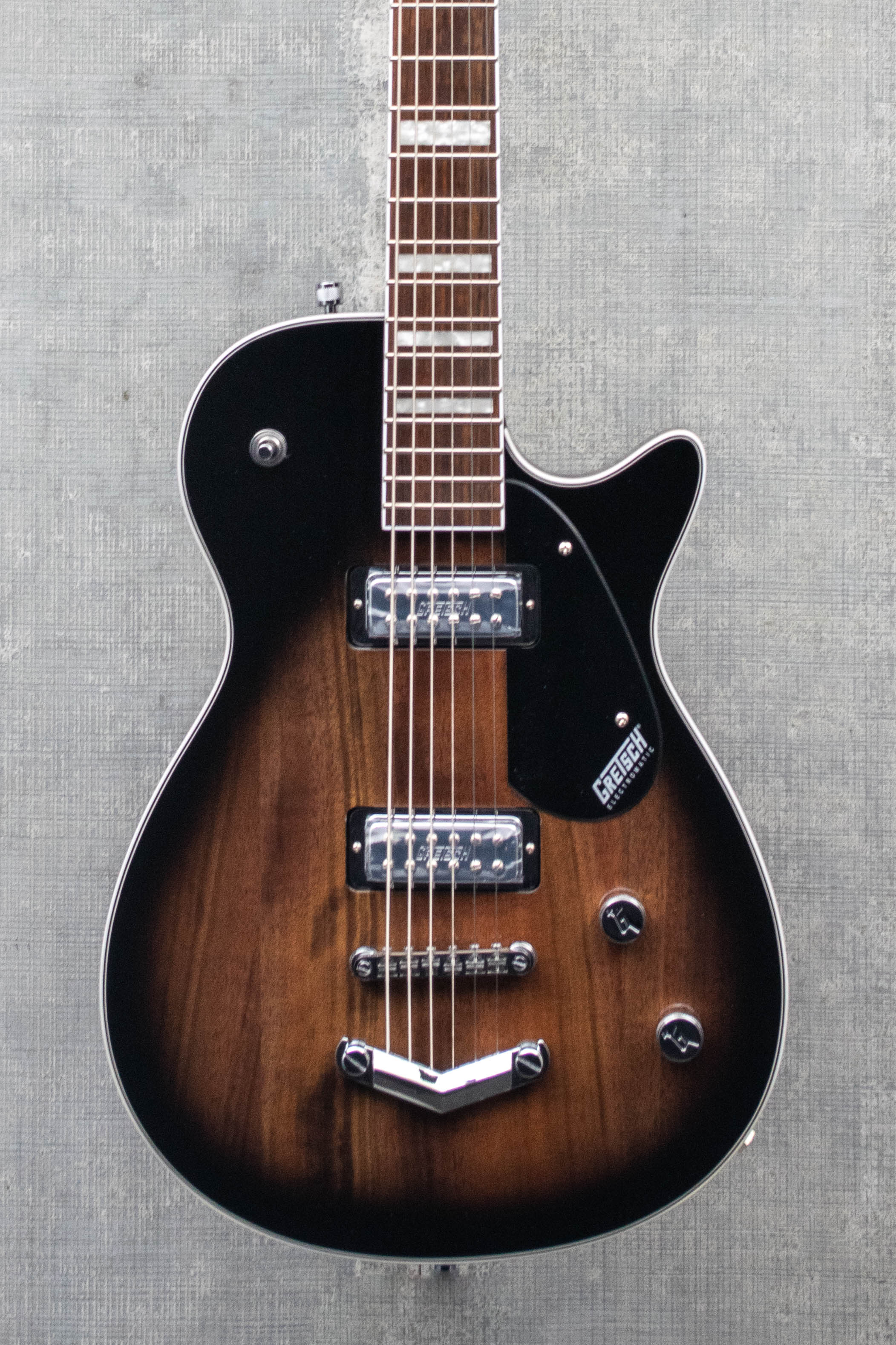 Gretsch G5260 Electromatic Jet Baritone with V-Stoptail Laurel Fingerboard Bristol Fog