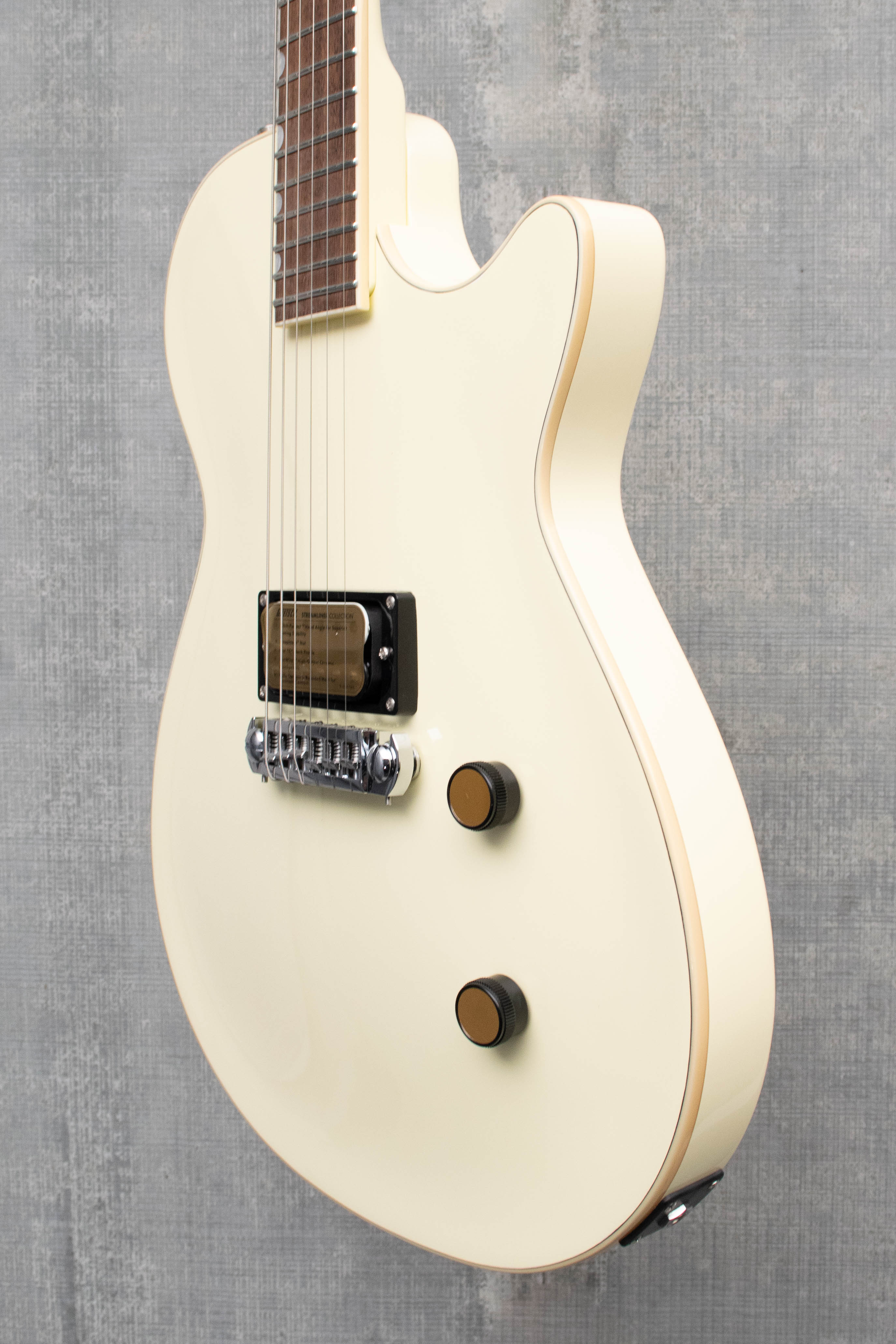 Gretsch Streamliner Jet 1 Pickup, Laurel Fingerboard, Vintage White