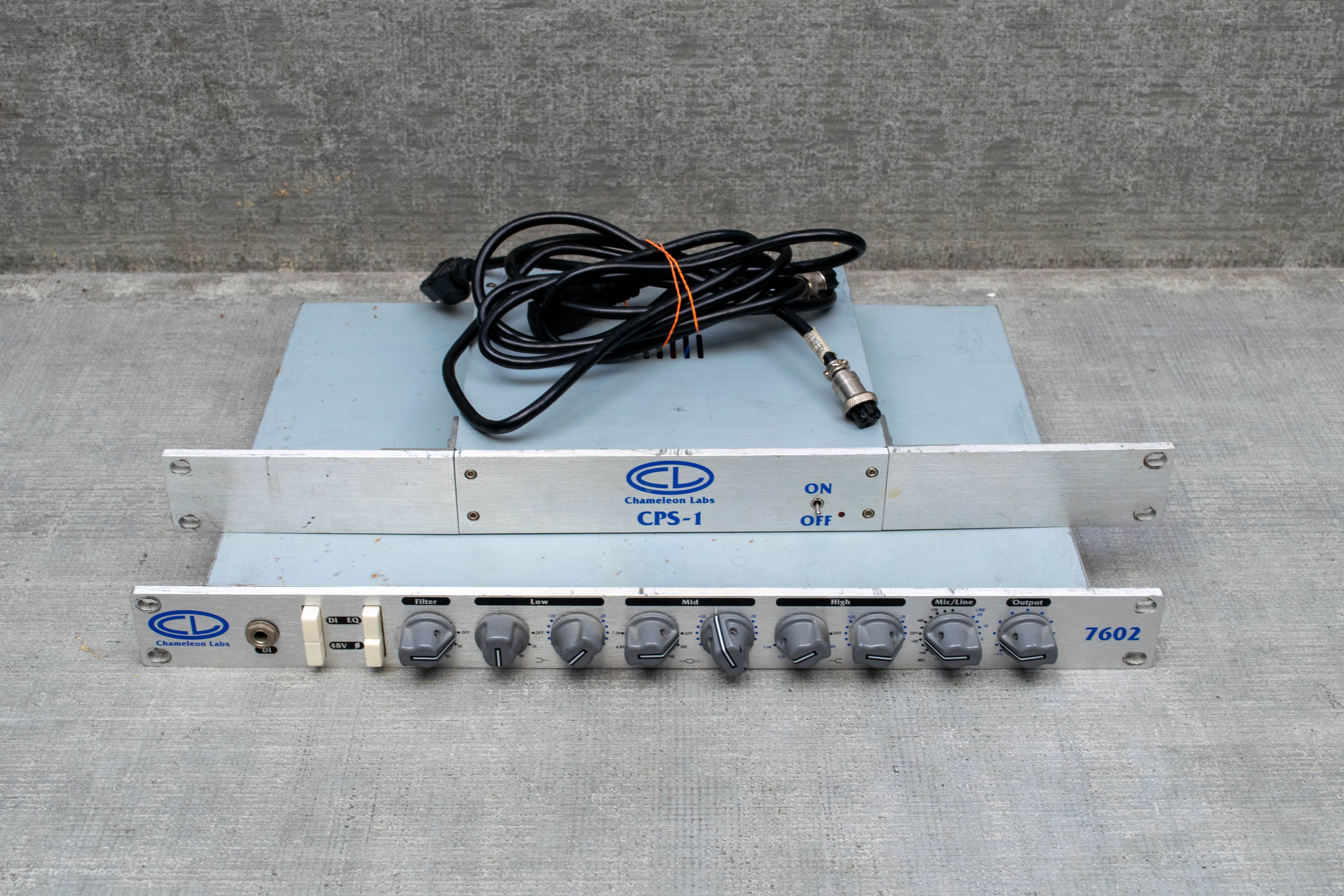 Used Chameleon Labs 7602 Preamp w/ CPS1 Power Supply