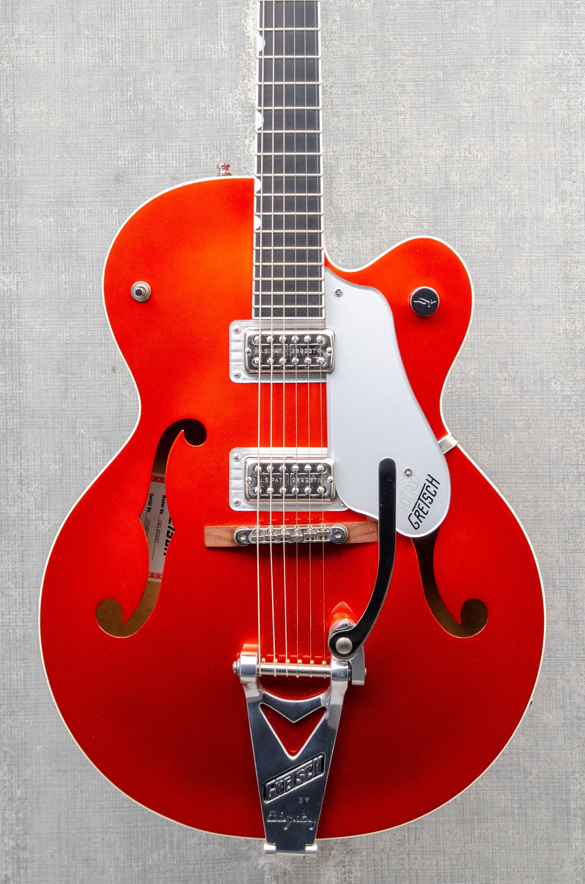 Used Gretsch G6120SHT Brian Setzer Hot Rod Tangerine 2006