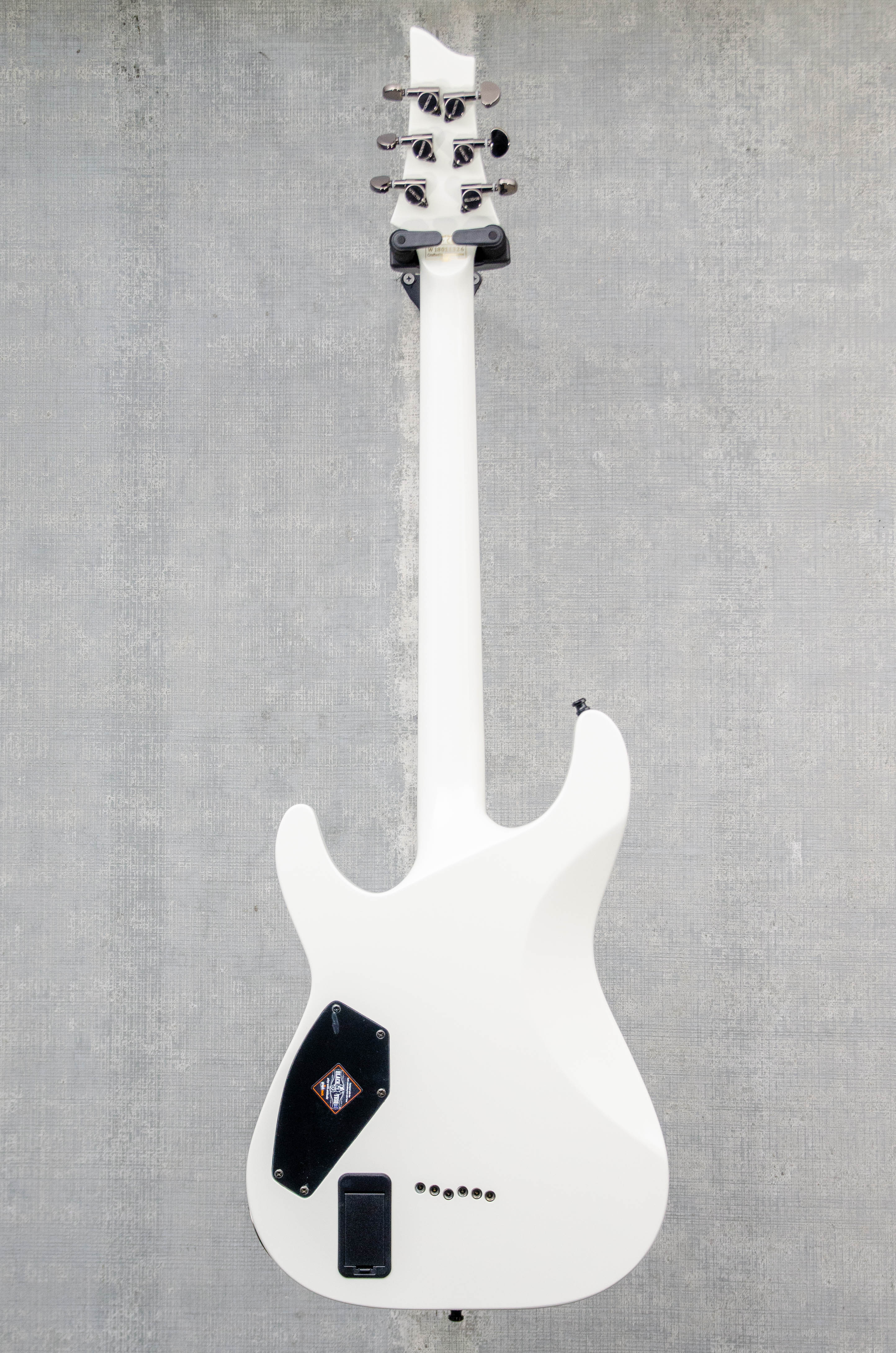 Used Schecter C-1 Hellraiser - White (w/ Case)