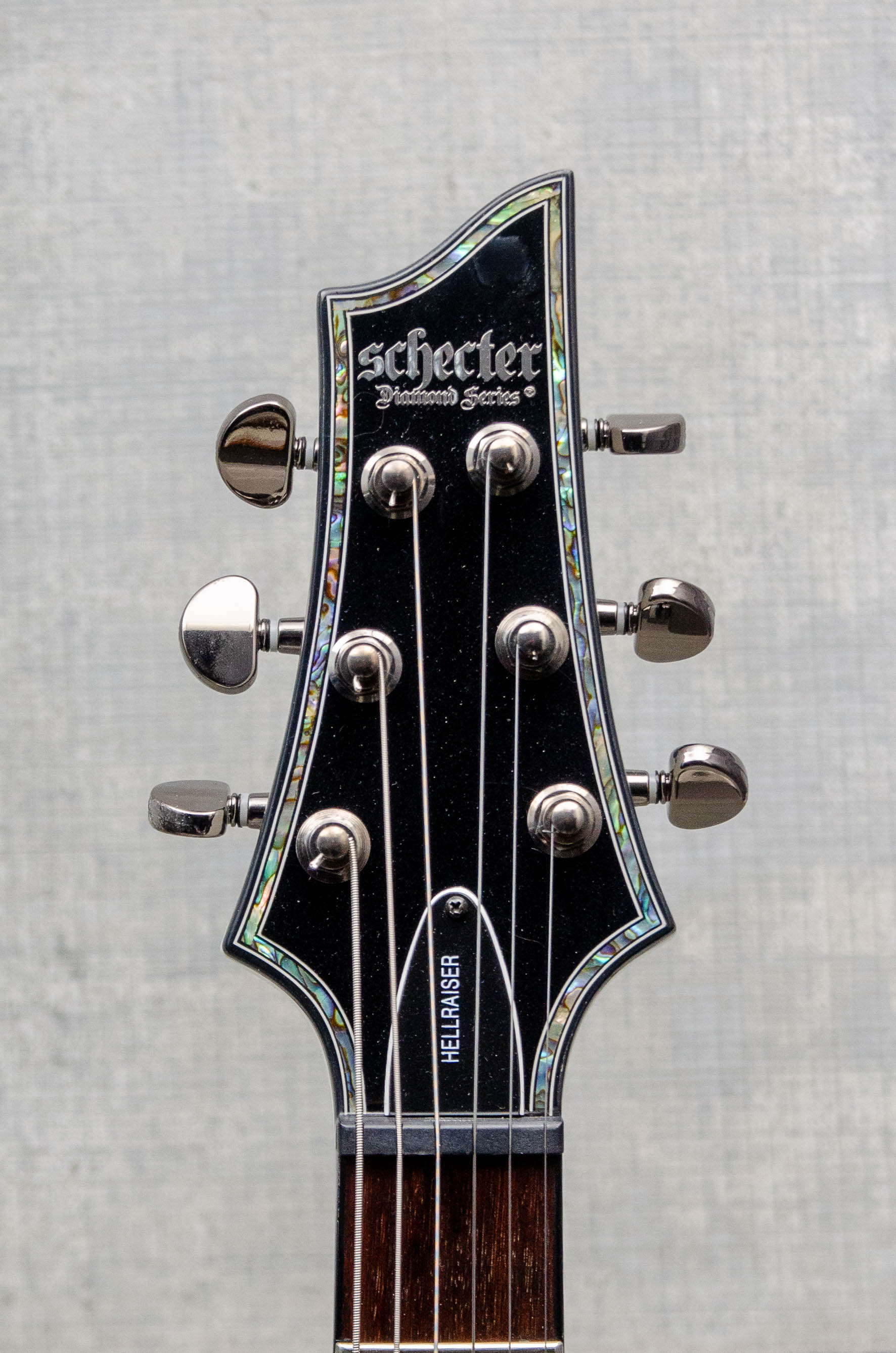 Used Schecter C-1 Hellraiser - White (w/ Case)