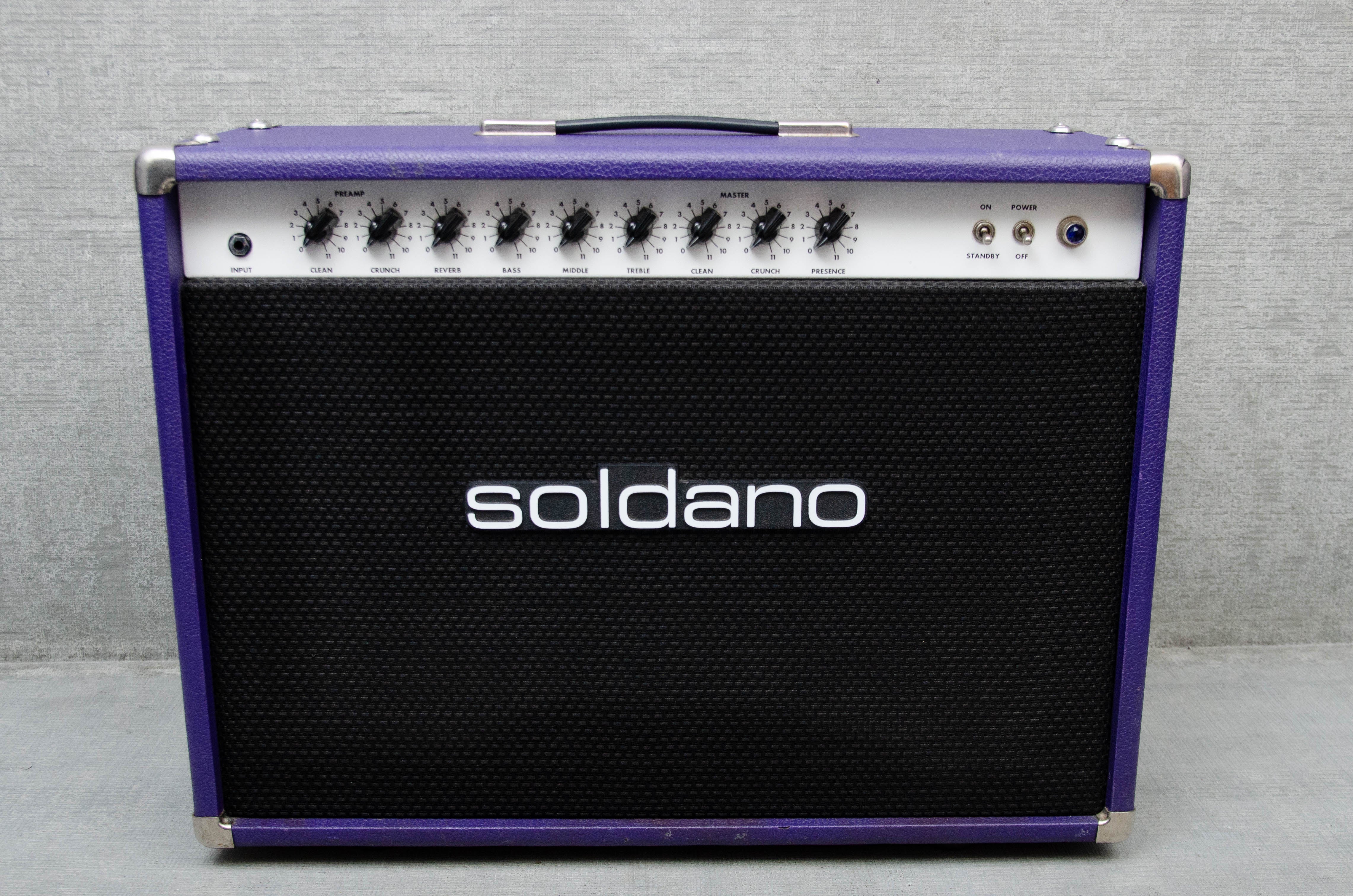 Used Soldano Reverb-O-Sonic 50-Watt 2x12 Combo - Purple