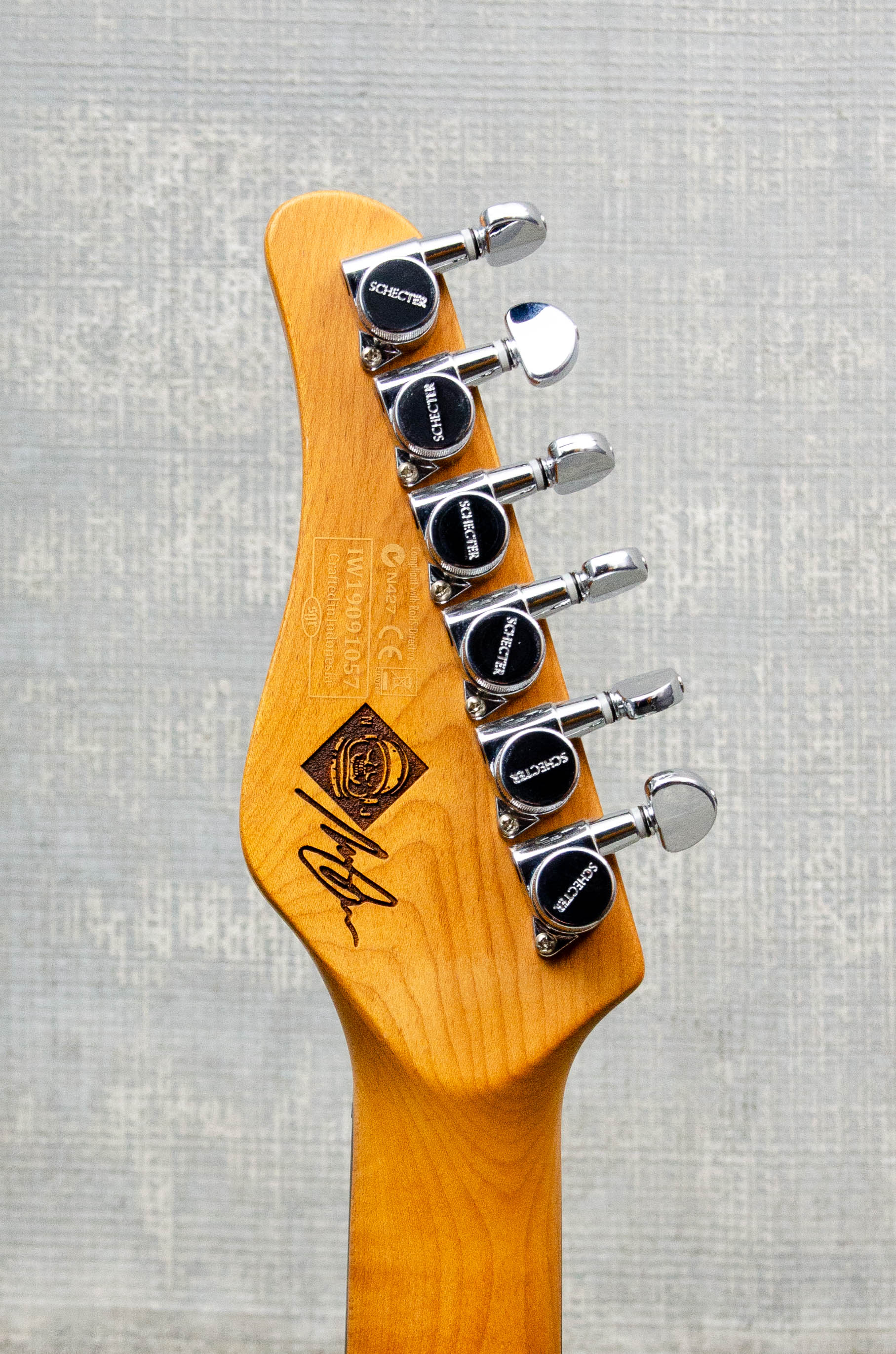 Used Schecter Nick Johnston Traditional - Atomic Green