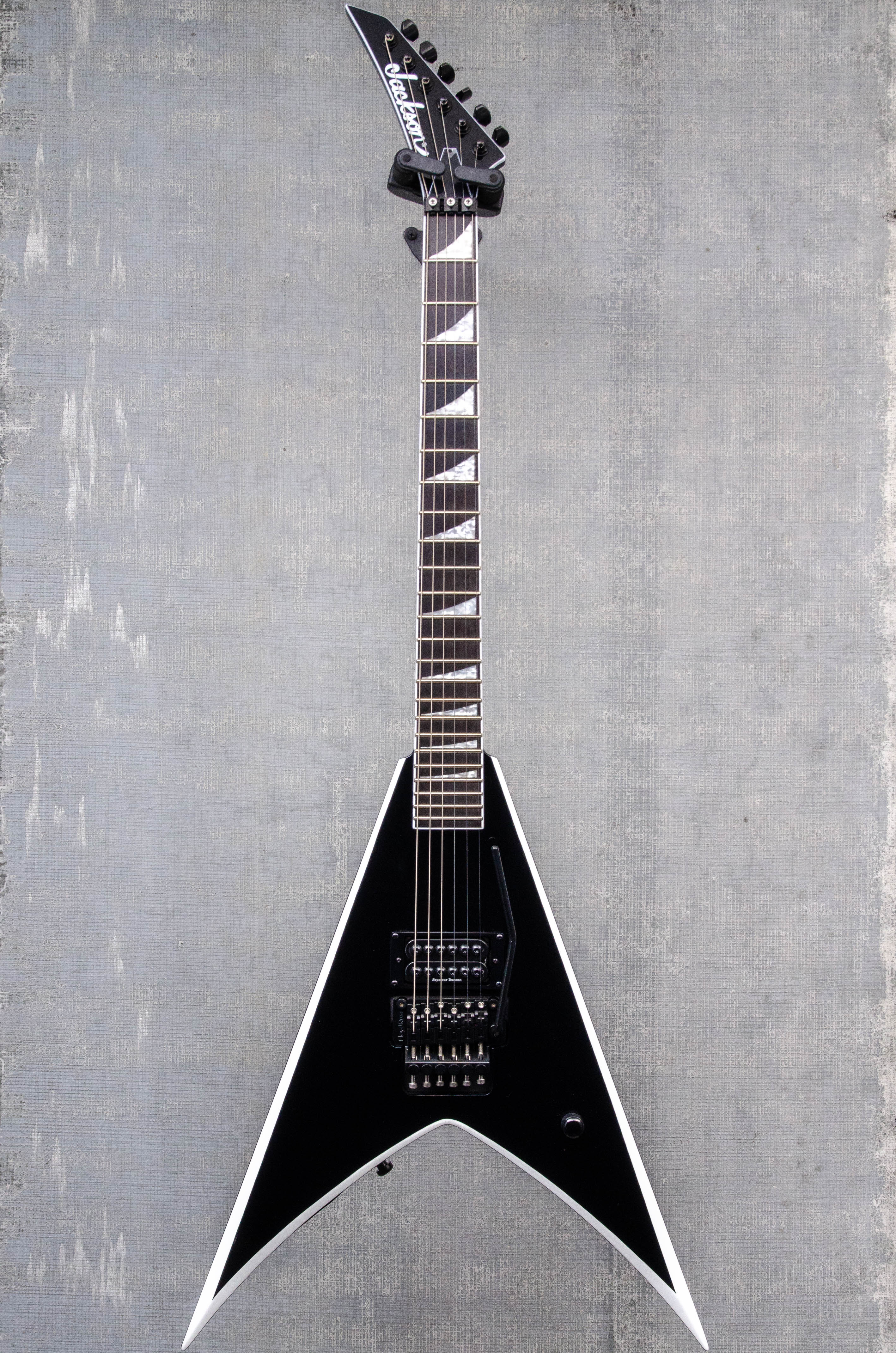 Jackson Pro Series Signature Wes Borland King V™ KV - Black With White Bevels