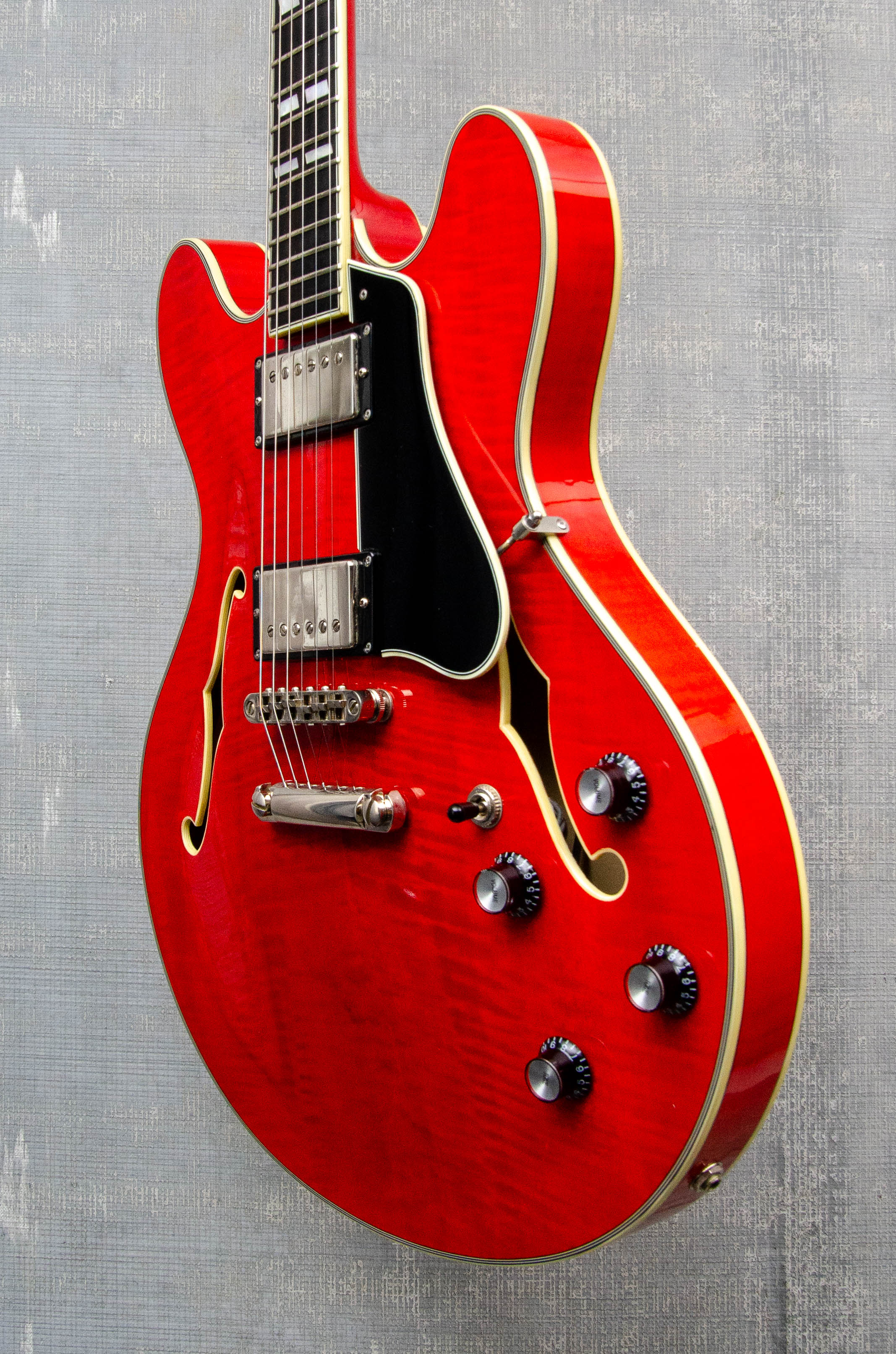 Used Eastman T486-RD Semi-Hollowbody- Red