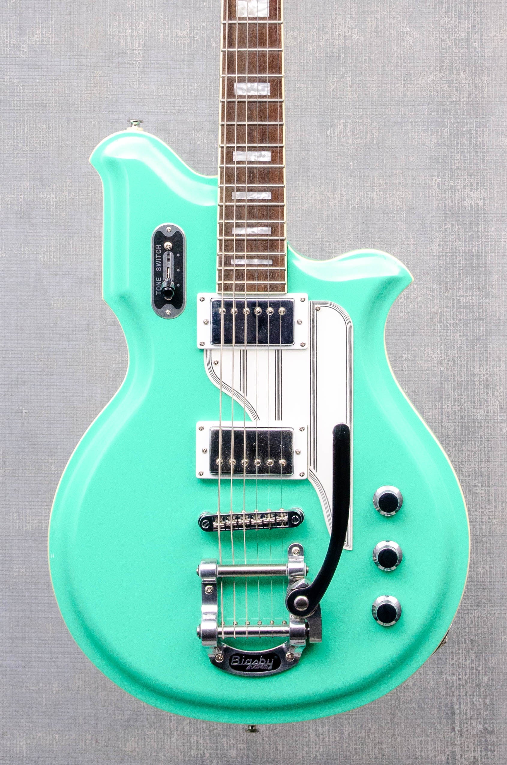Used Airline Guitars MAP DLX Seafoam Green