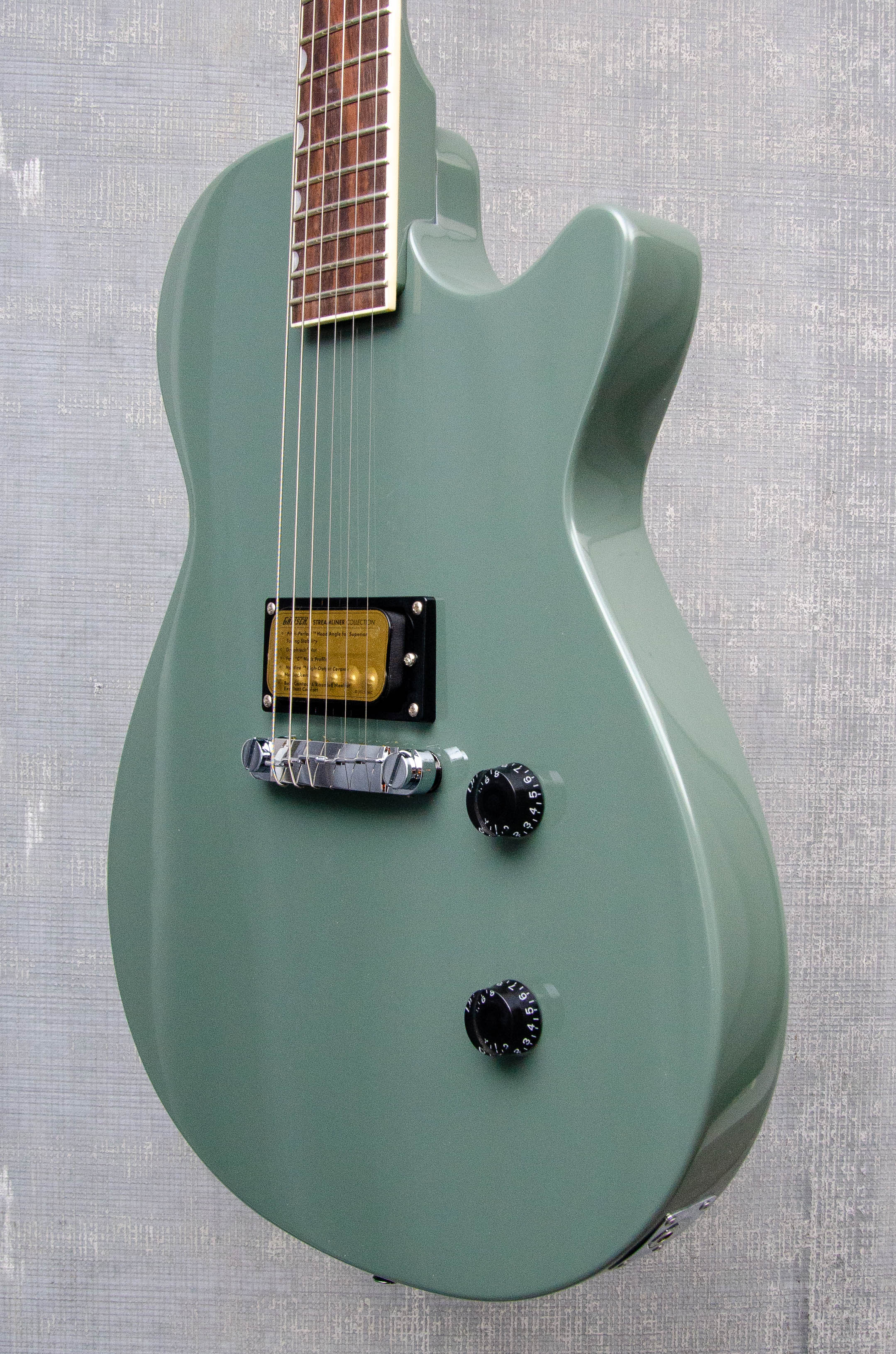 Gretsch Streamliner Jet Club 1 Pickup Olive Drab (sn861)
