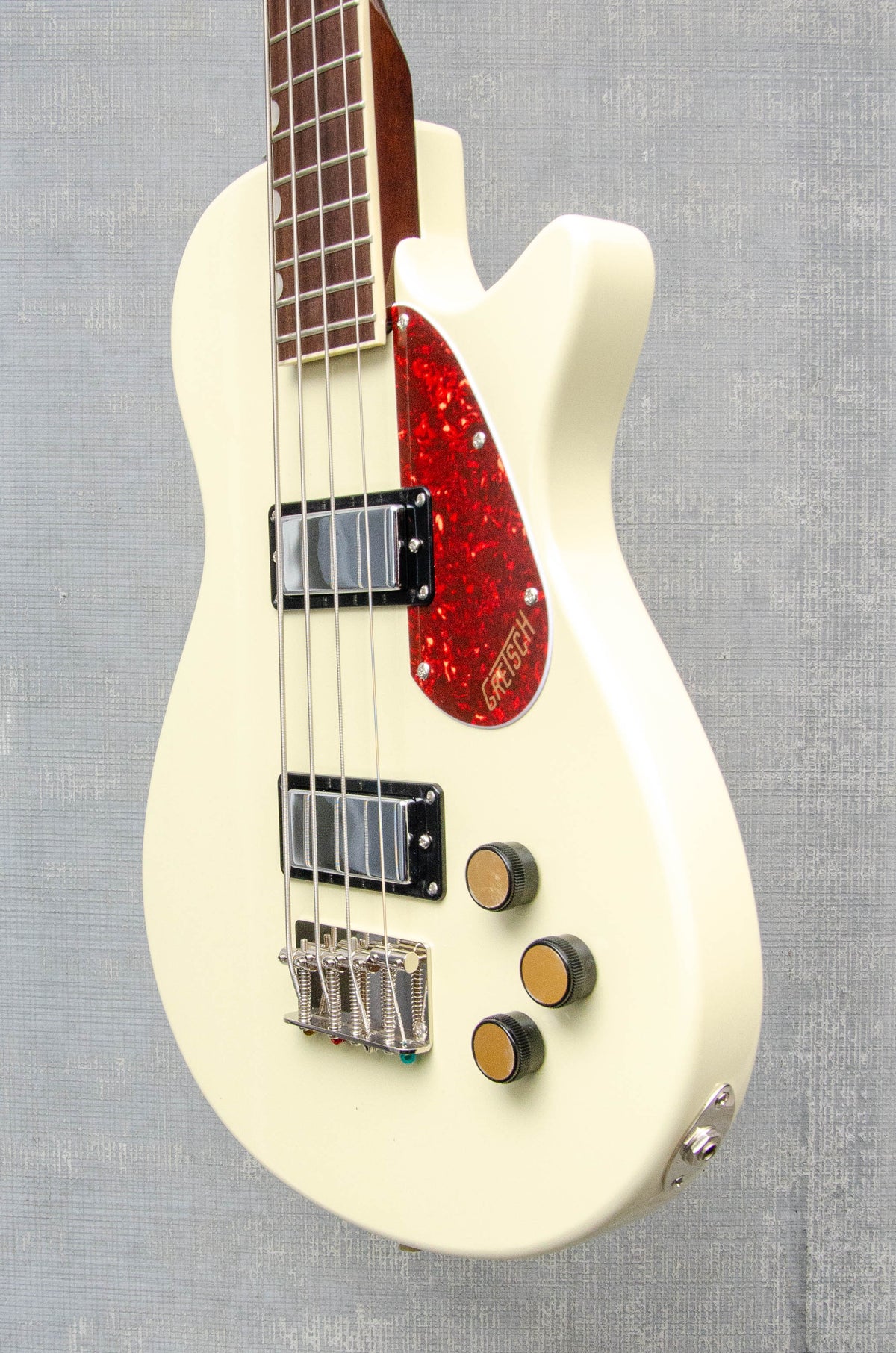 Gretsch Streamliner™ Jet™ Club Bass Single-Cut, Laurel Fingerboard, Vintage White
