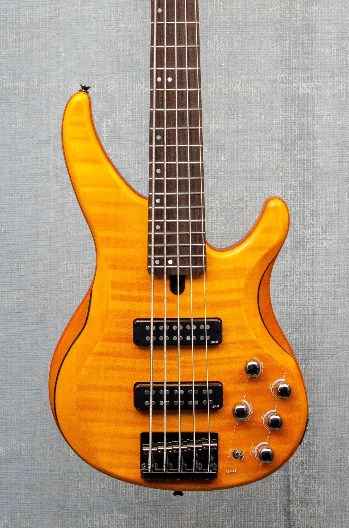 Yamaha TRBX605FM MA Matte Amber 5 String Bass