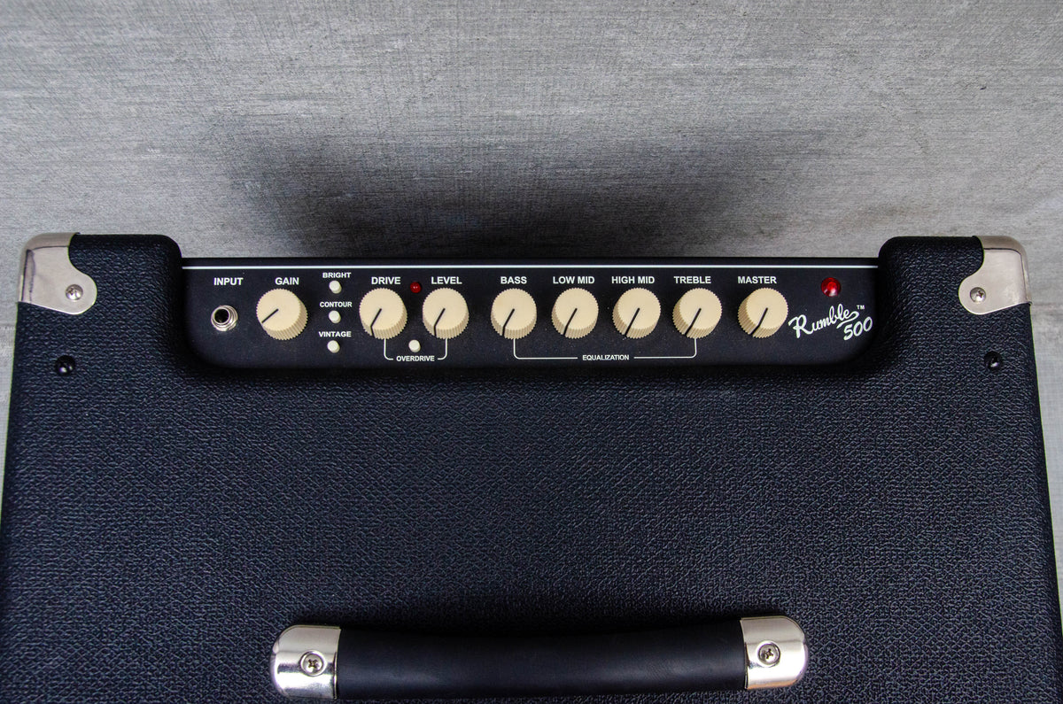 Used Fender Rumble 500 (V3) 500-Watt Bass Combo