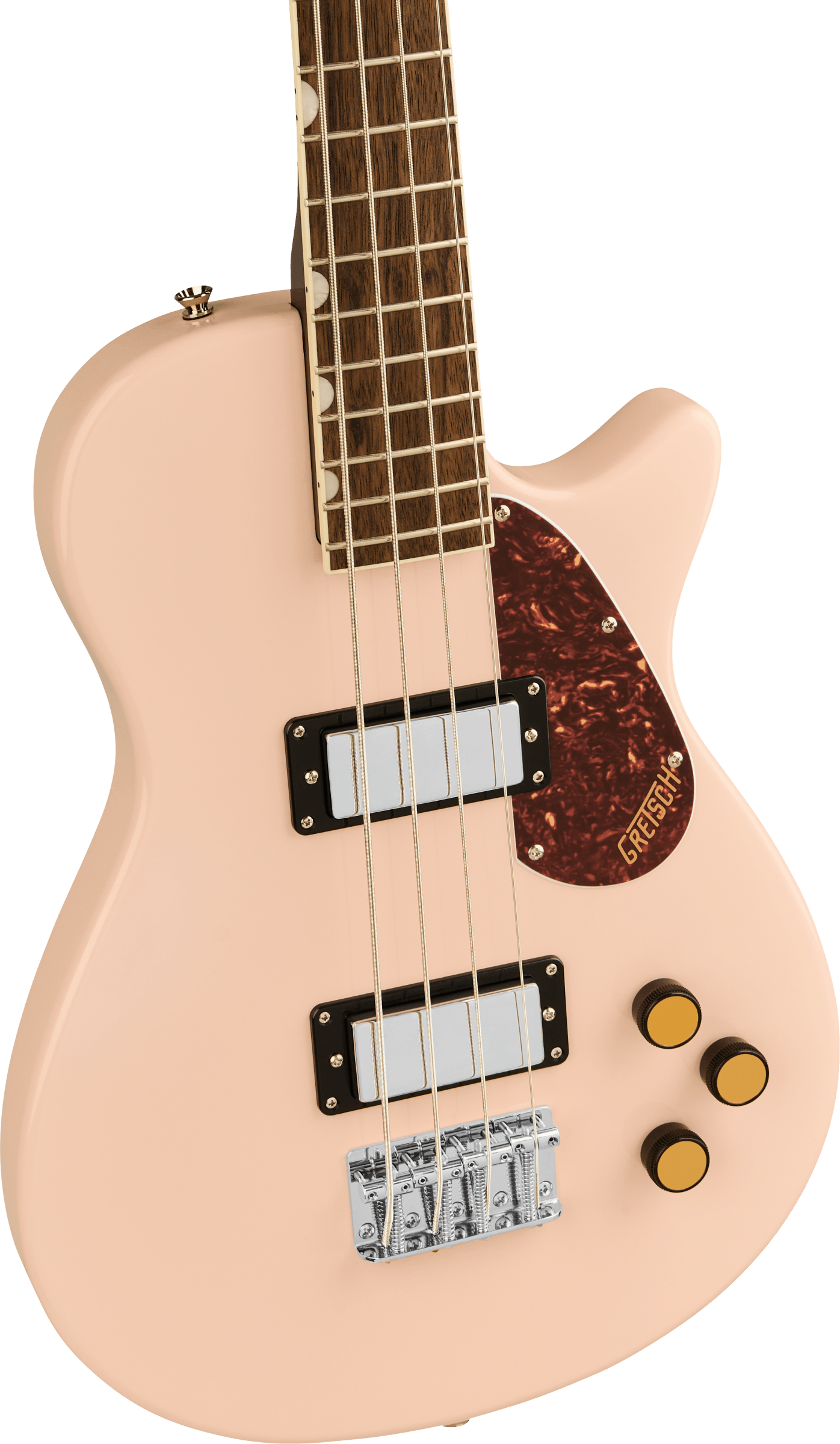 Gretsch Streamliner™ Jet™ Club Bass Single-Cut, Laurel Fingerboard, Shell Pink (SN 283)