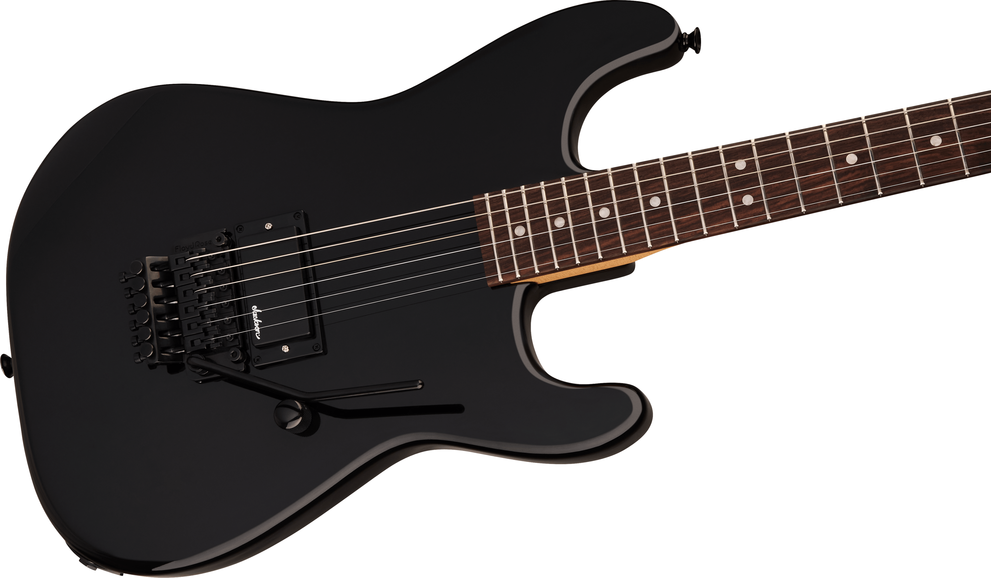 Jackson Pro Origins 1985 San Dimas SD1A H FR RW, Rosewood Fingerboard, Gloss Black