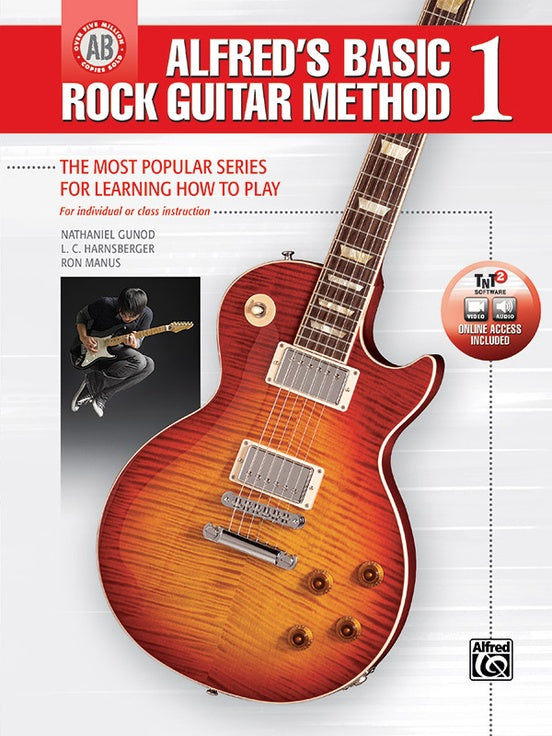 Alfred Basic Rock Guitar Method Book 1