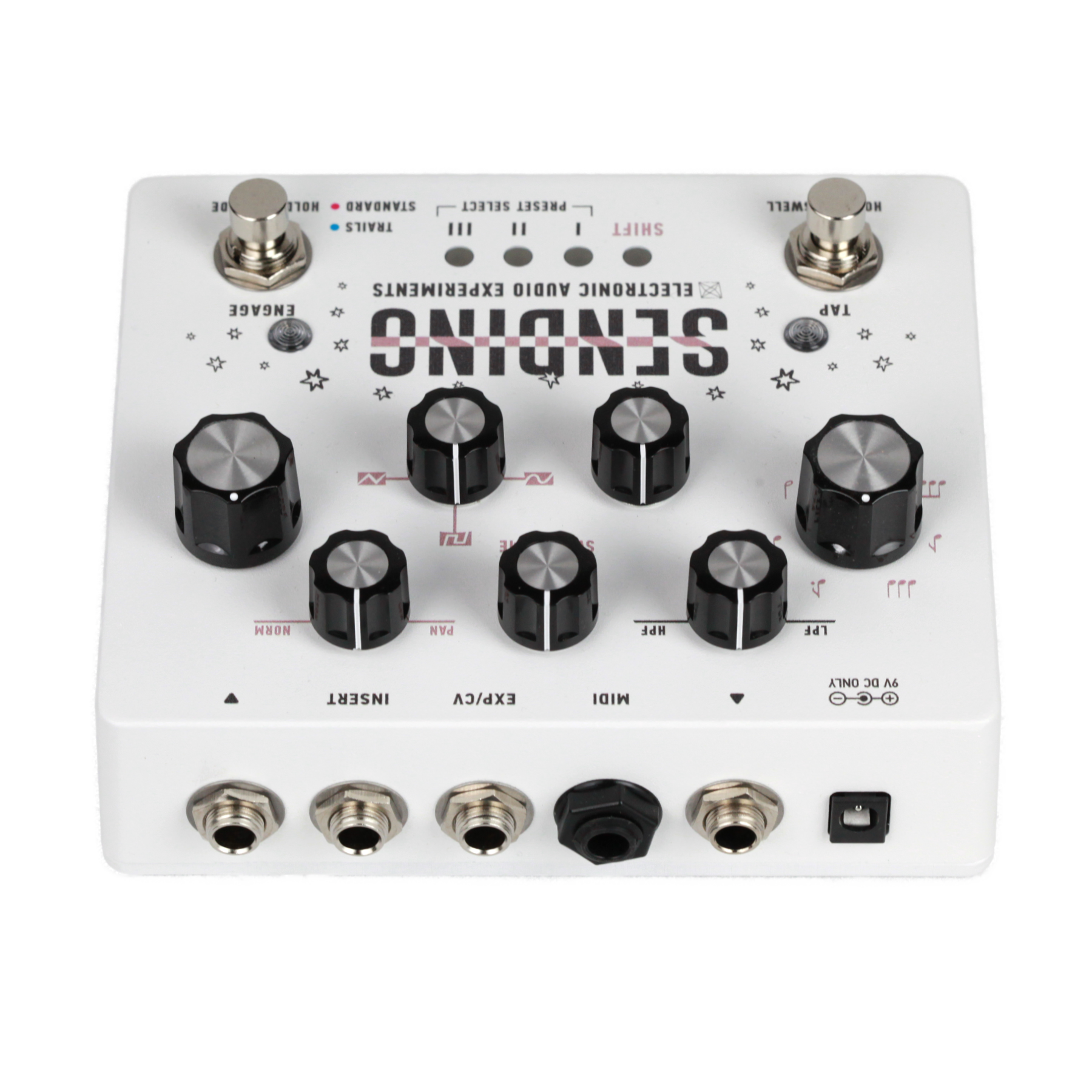 Electronic Audio Experiments Sending V2 Analog Delay - Limited Edition White