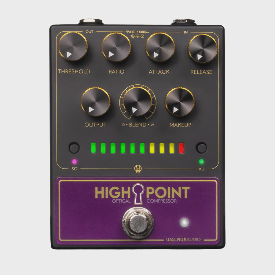 Walrus Audio Highpoint Analog Optical Compressor