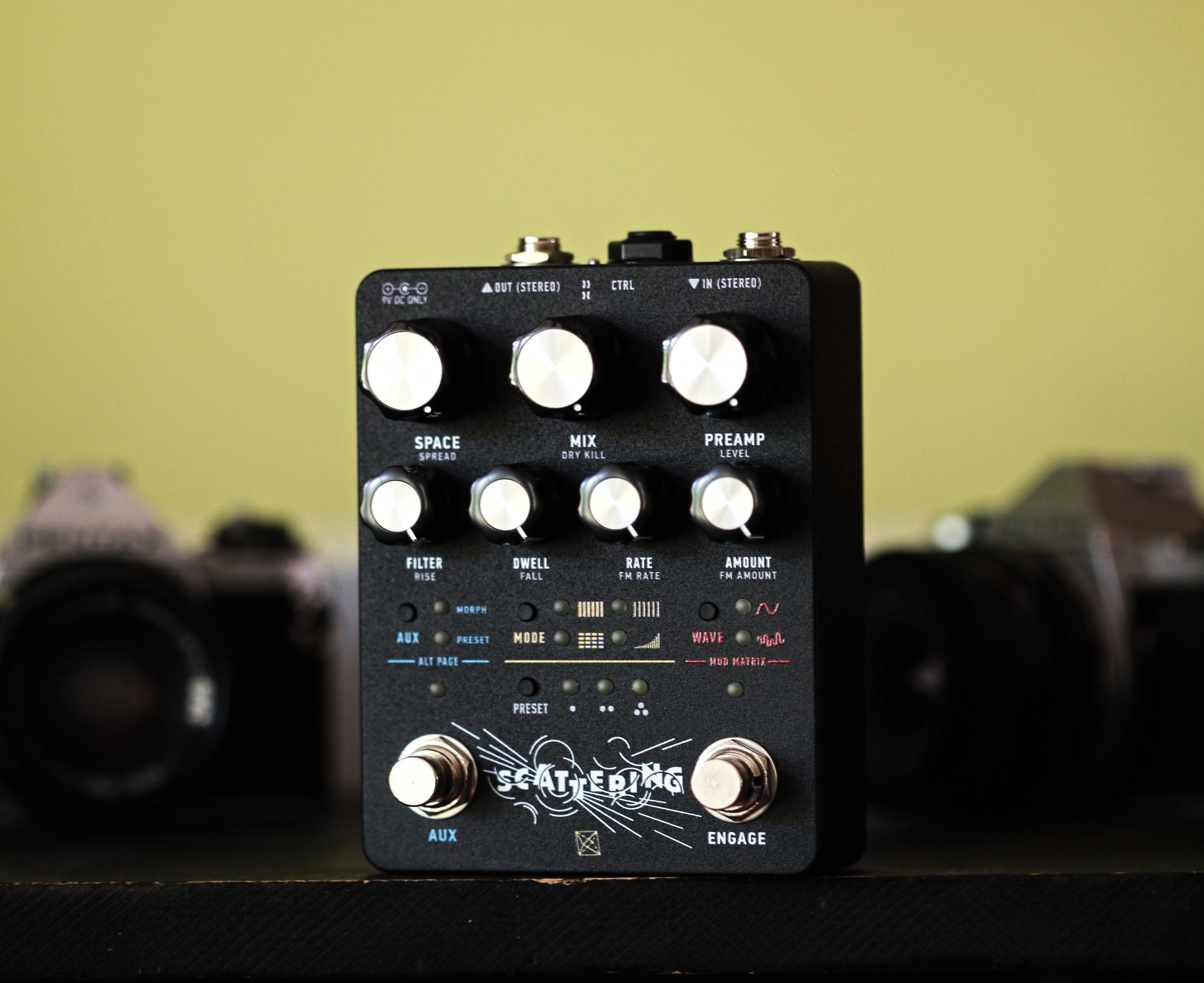 Electronic Audio Experiments Scattering Stereo Reverb