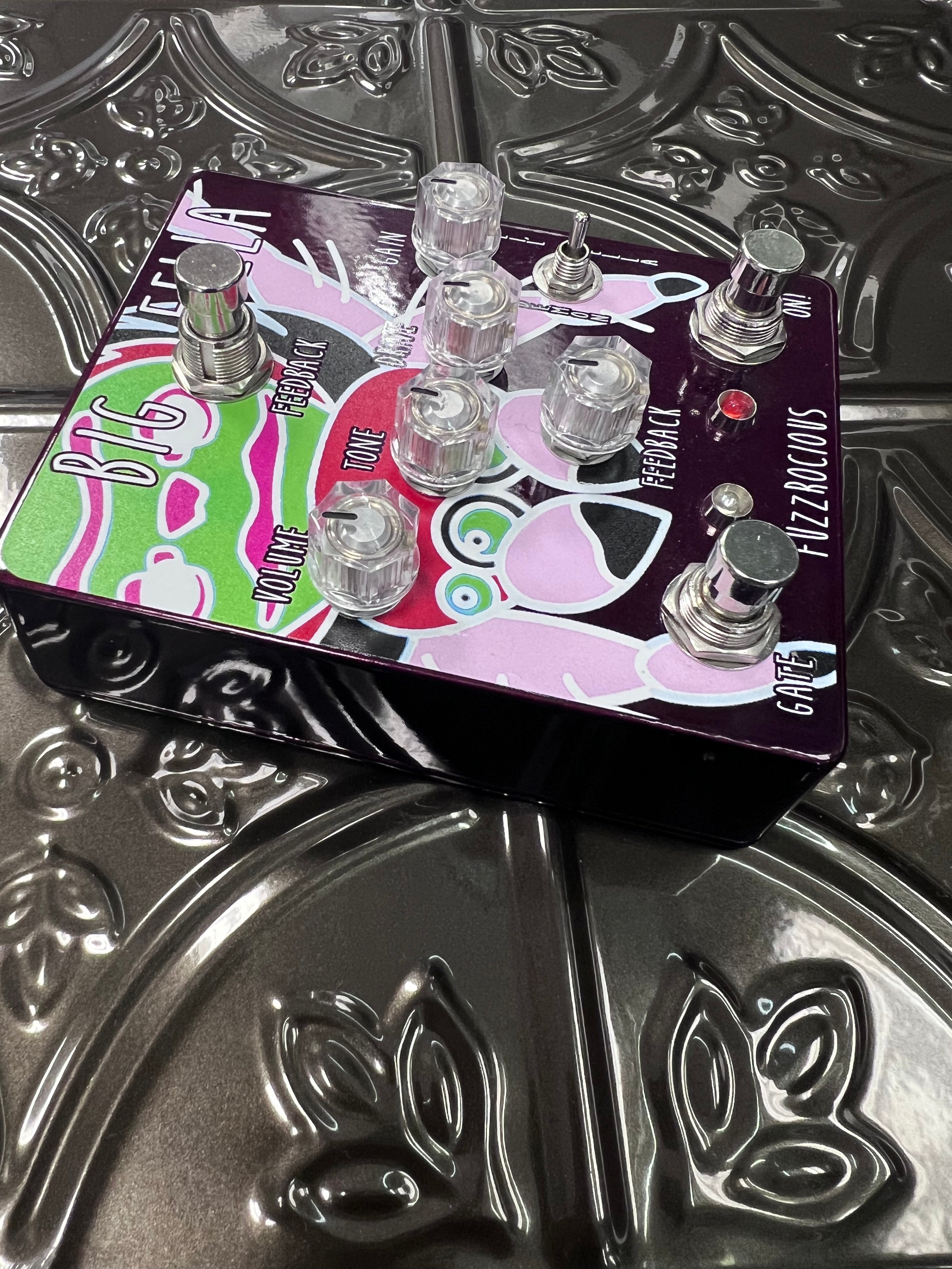 Fuzzrocious Big Fella - Dark Maroon - Martel Music Colorway (B-Stock)