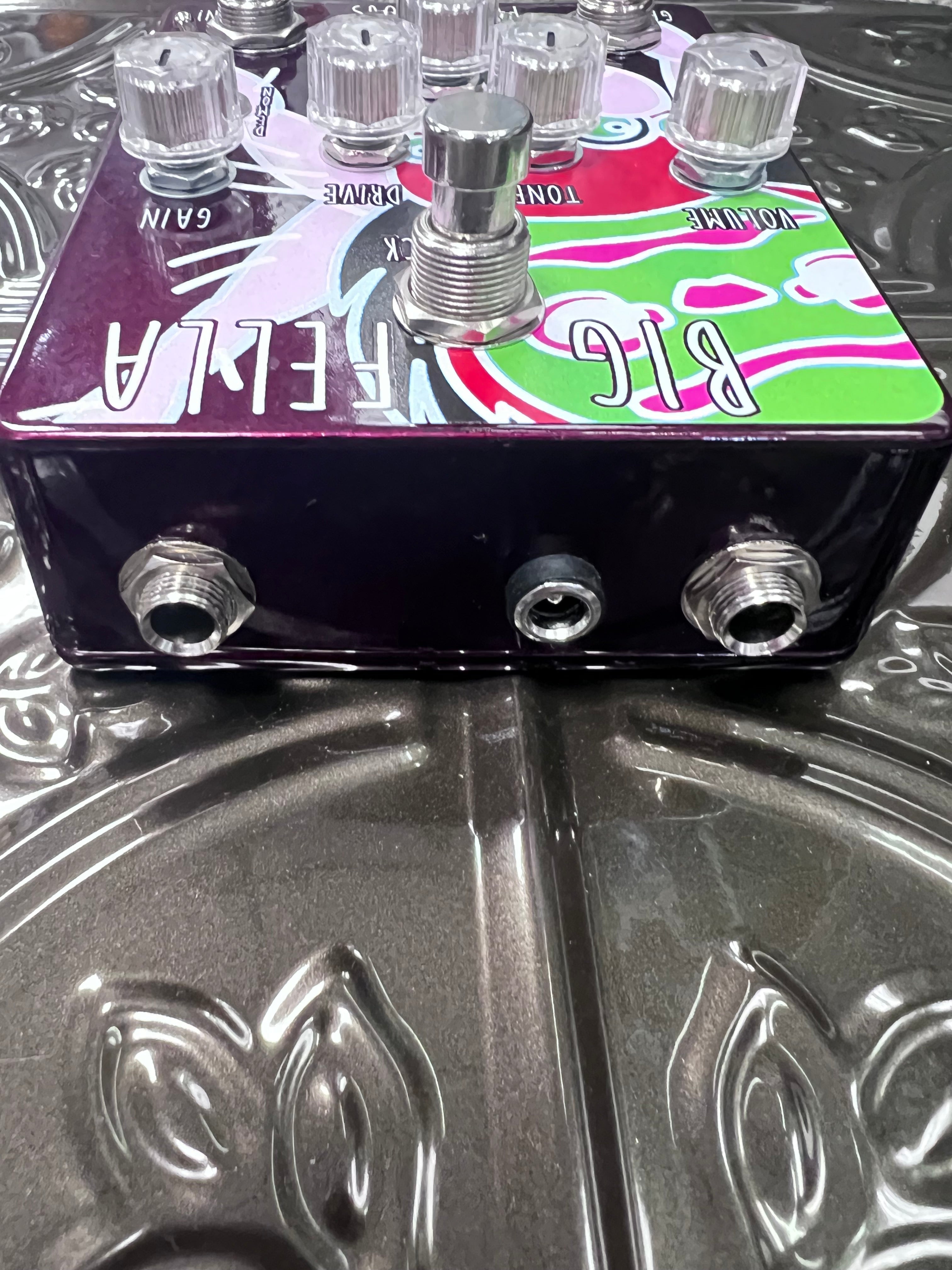 Fuzzrocious Big Fella - Dark Maroon - Martel Music Colorway (B-Stock)