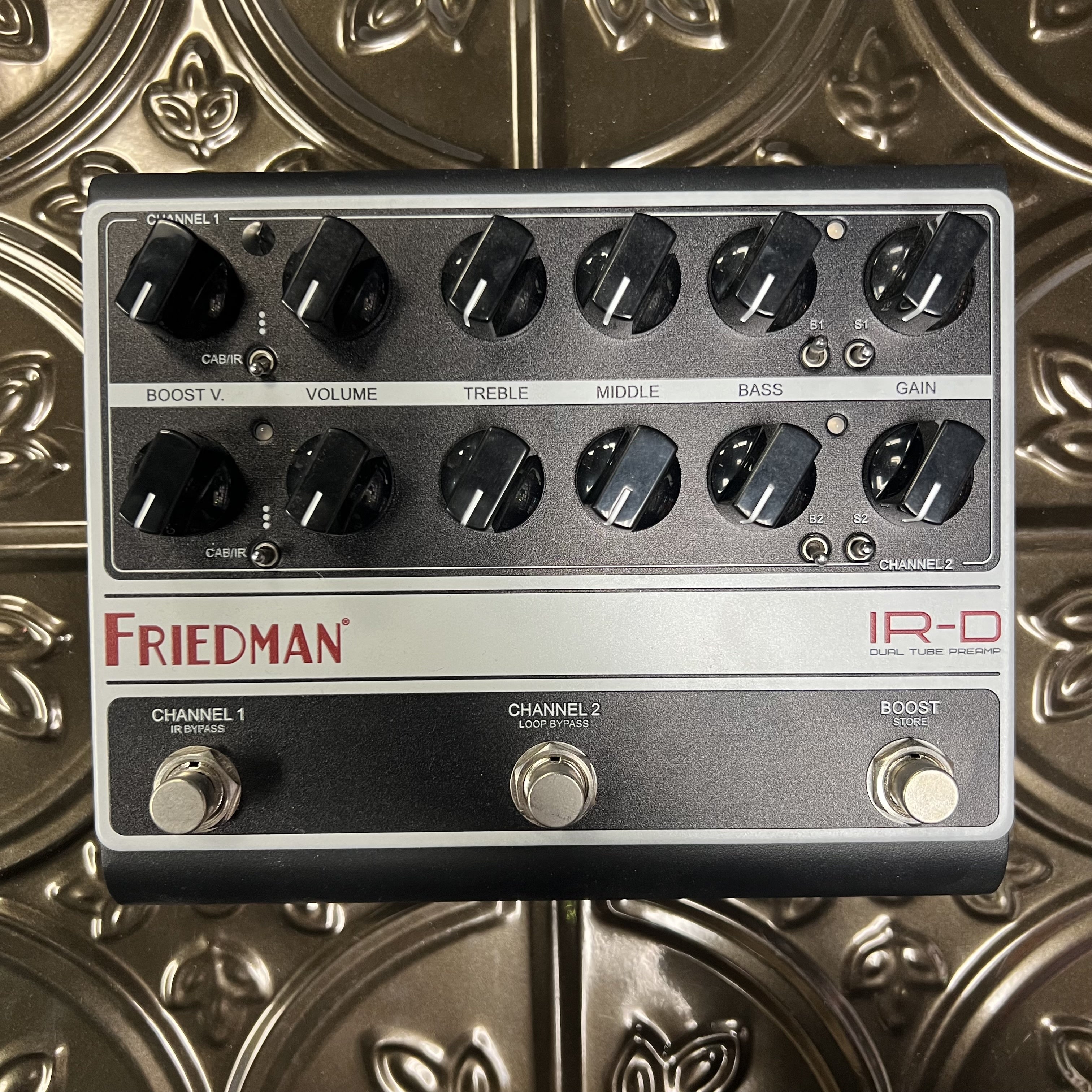 Used Friedman IR-D- Dual Tube Preamp & DI - Simple All-Tube Direct Solution